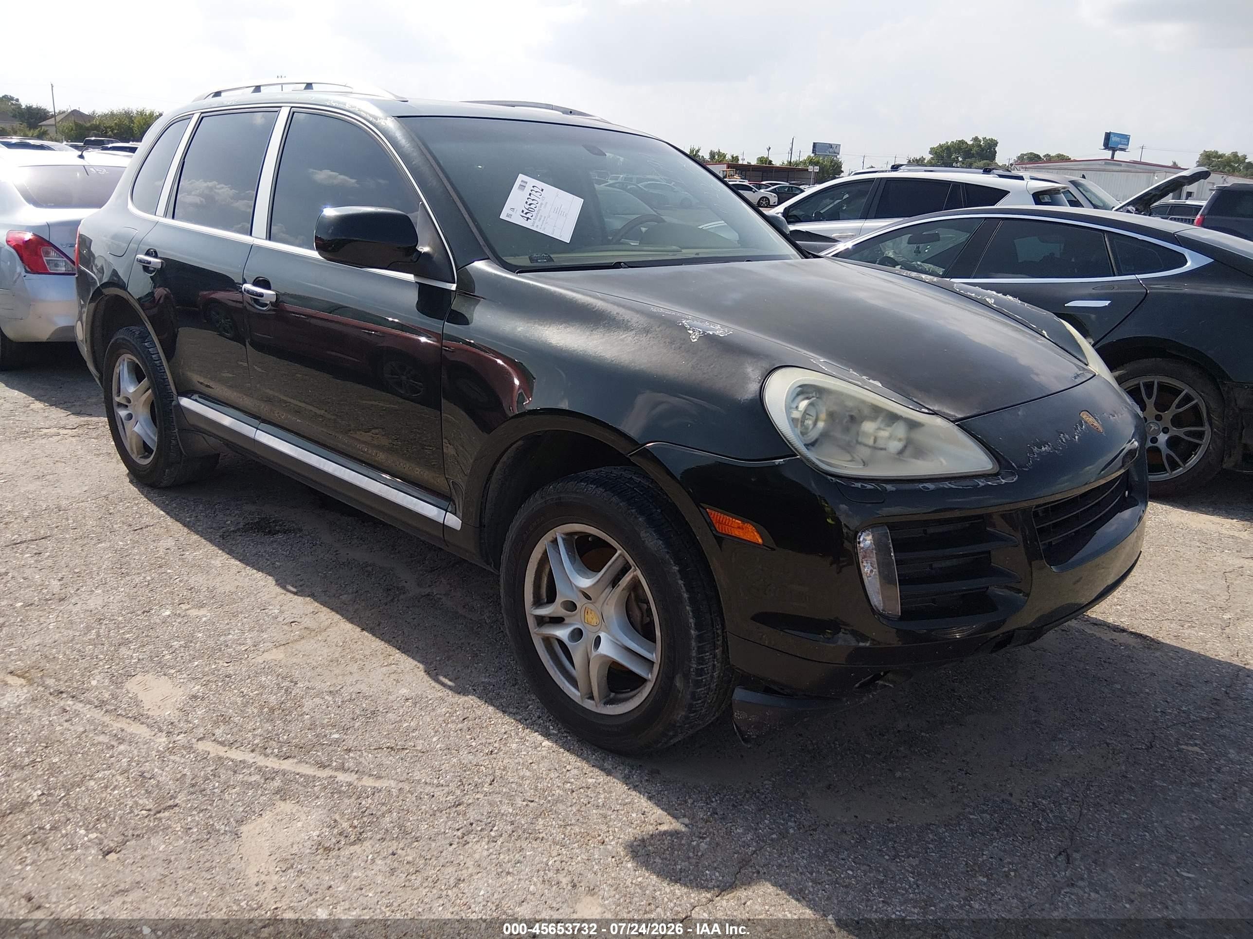 2008 Porsche Cayenne   Black vin: WP1AA29P28LA10664