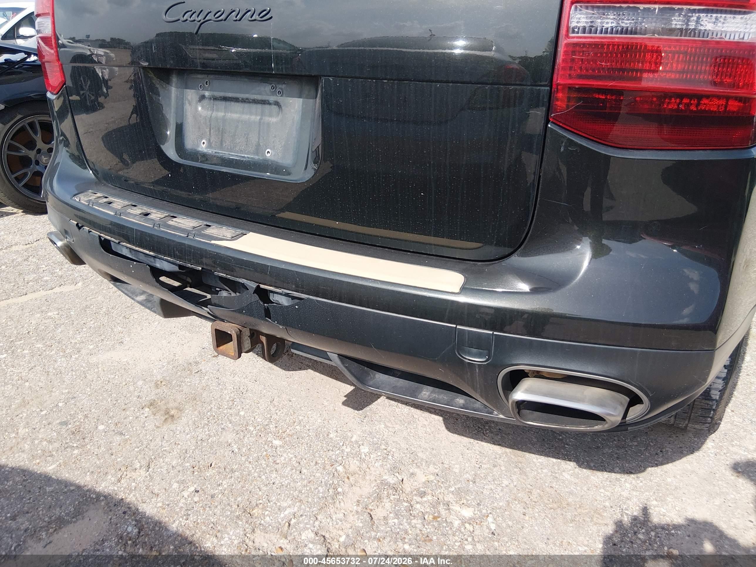 2008 Porsche Cayenne   Black vin: WP1AA29P28LA10664
