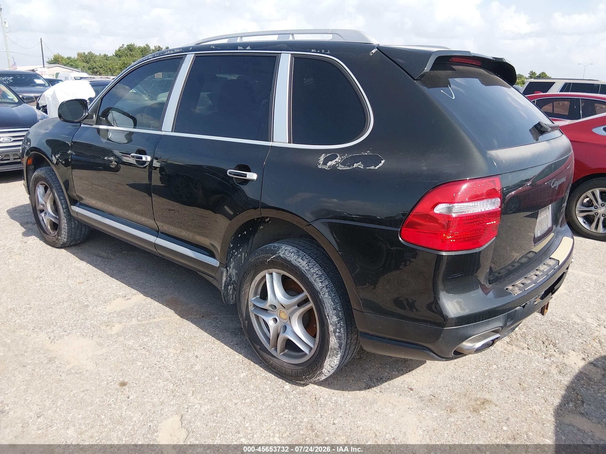 2008 Porsche Cayenne   Black vin: WP1AA29P28LA10664