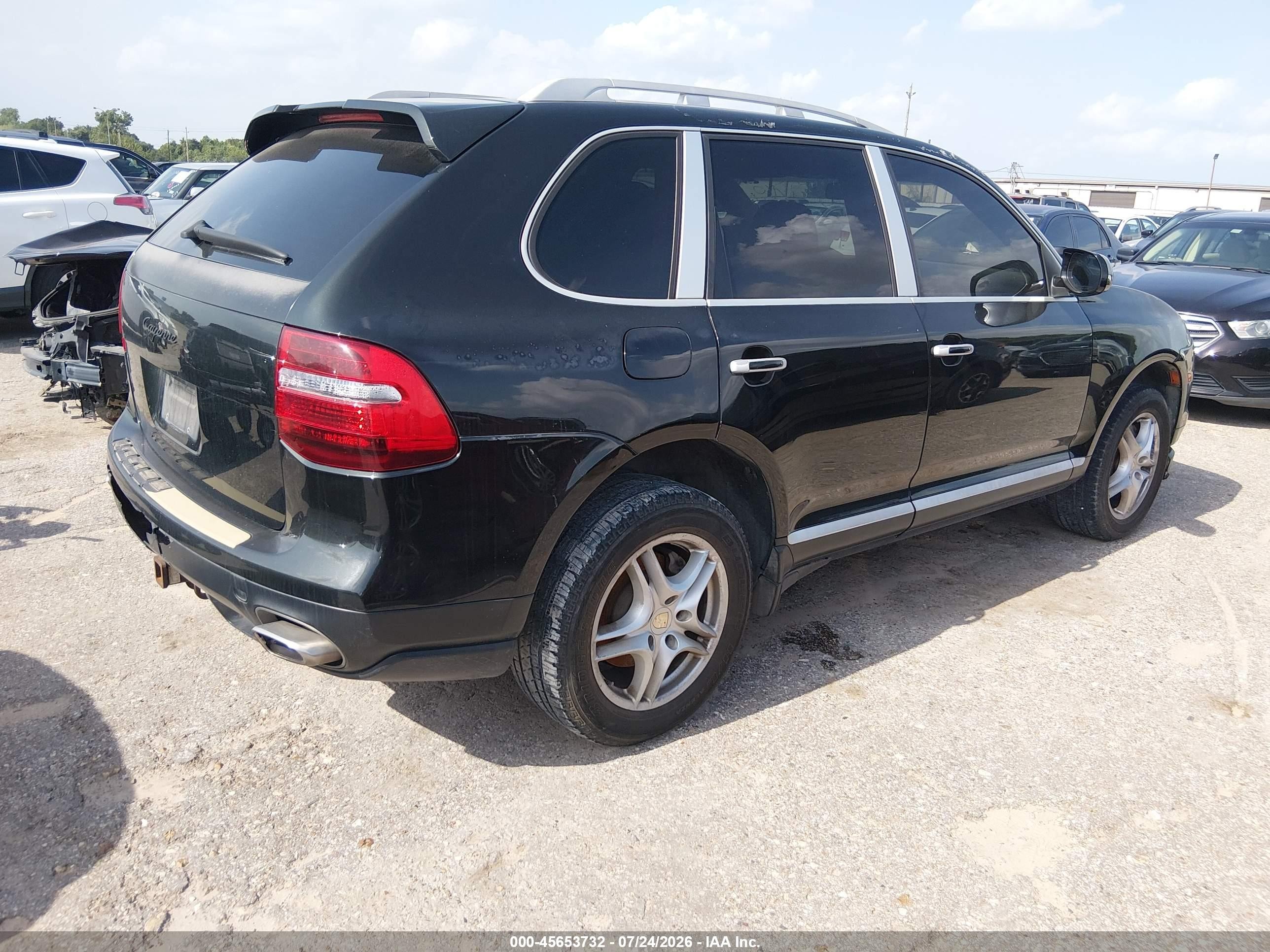 2008 Porsche Cayenne   Black vin: WP1AA29P28LA10664