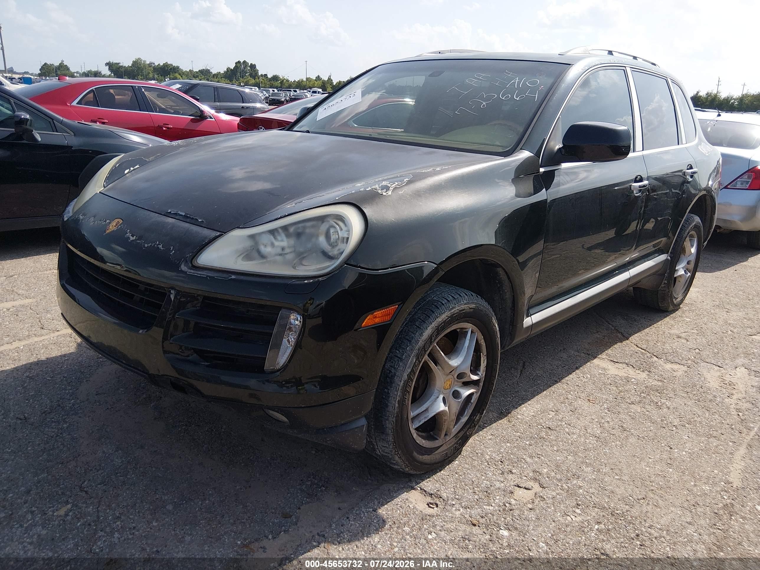 2008 Porsche Cayenne   Black vin: WP1AA29P28LA10664