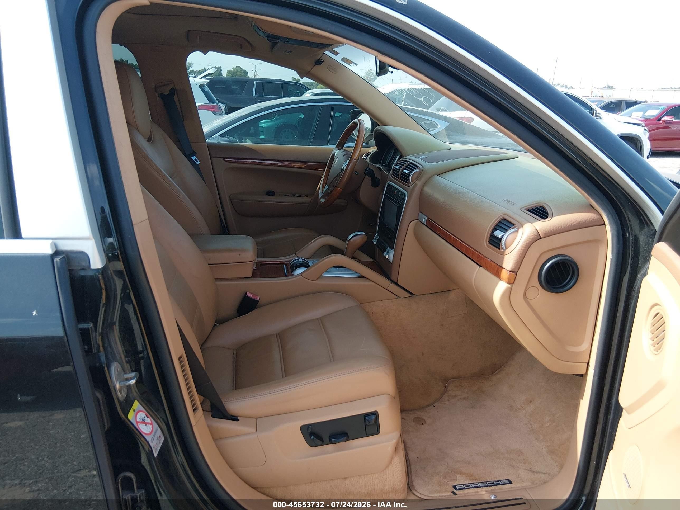 2008 Porsche Cayenne   Black vin: WP1AA29P28LA10664