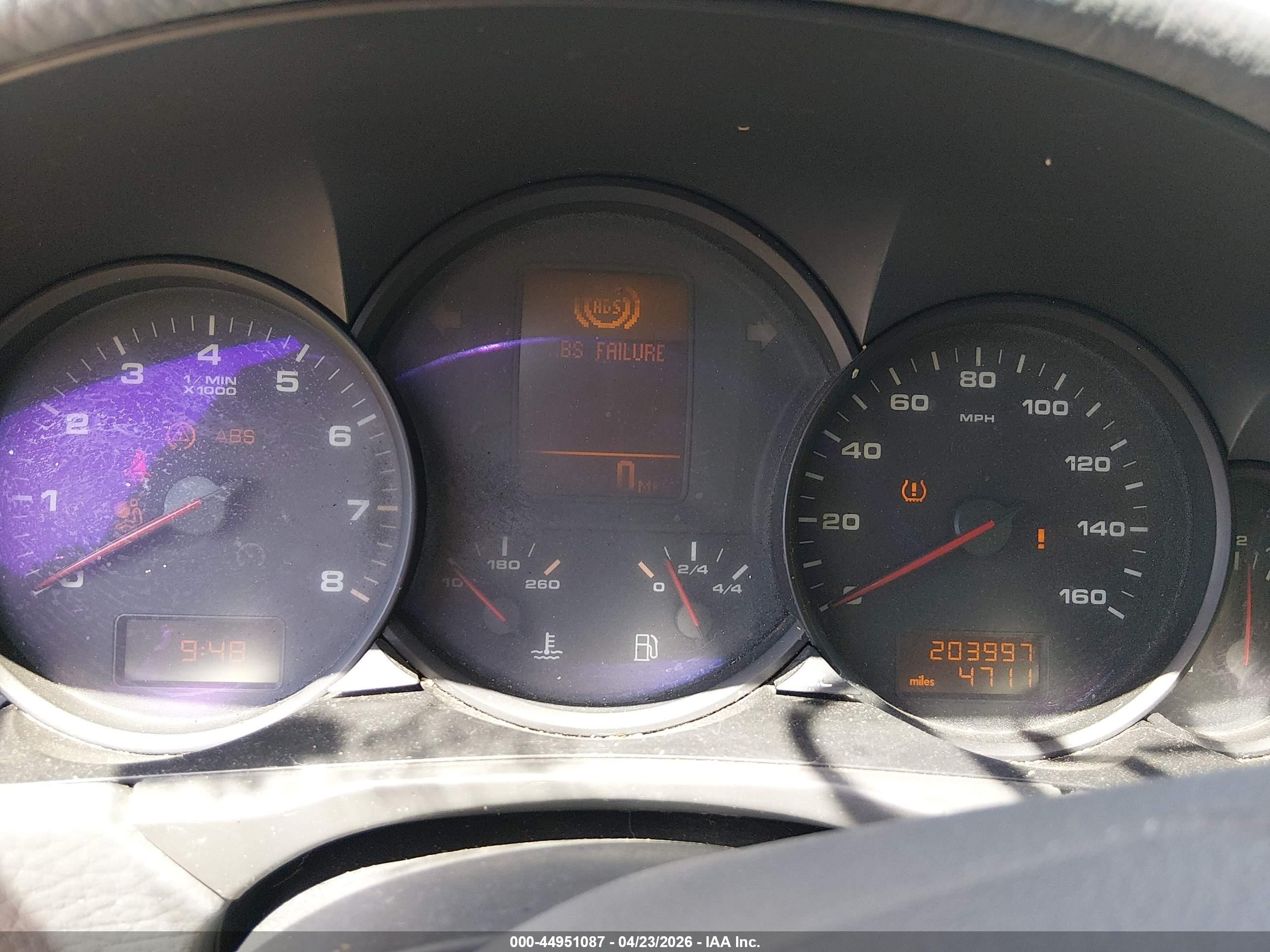 2008 Porsche Cayenne   Gray vin: WP1AA29P28LA12821