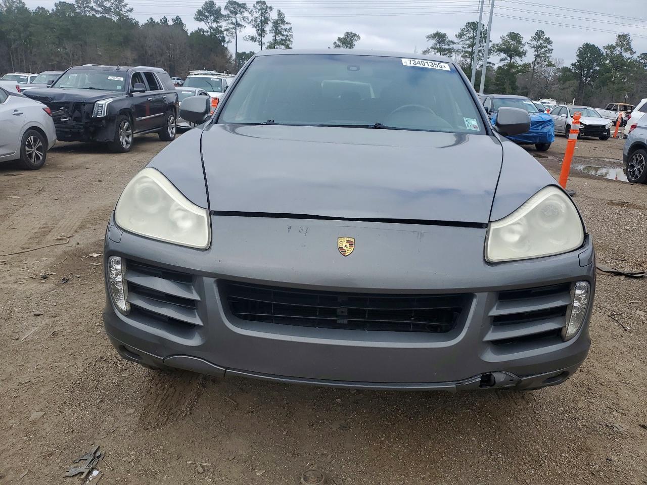2008 Porsche Cayenne Серый vin: WP1AA29P28LA19185