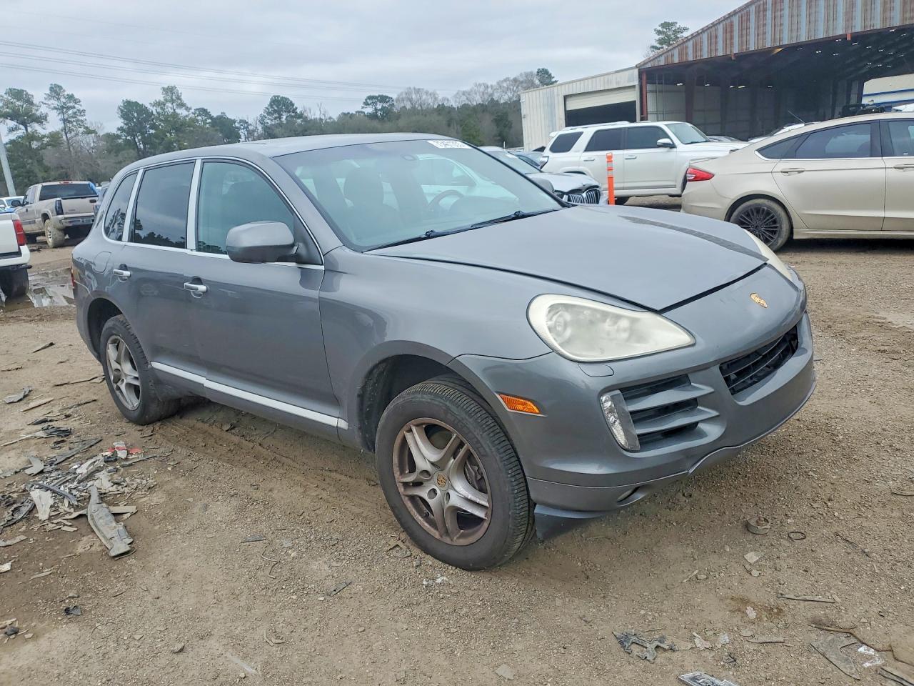 2008 Porsche Cayenne Серый vin: WP1AA29P28LA19185