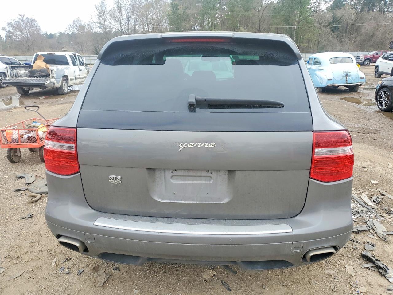 2008 Porsche Cayenne Серый vin: WP1AA29P28LA19185