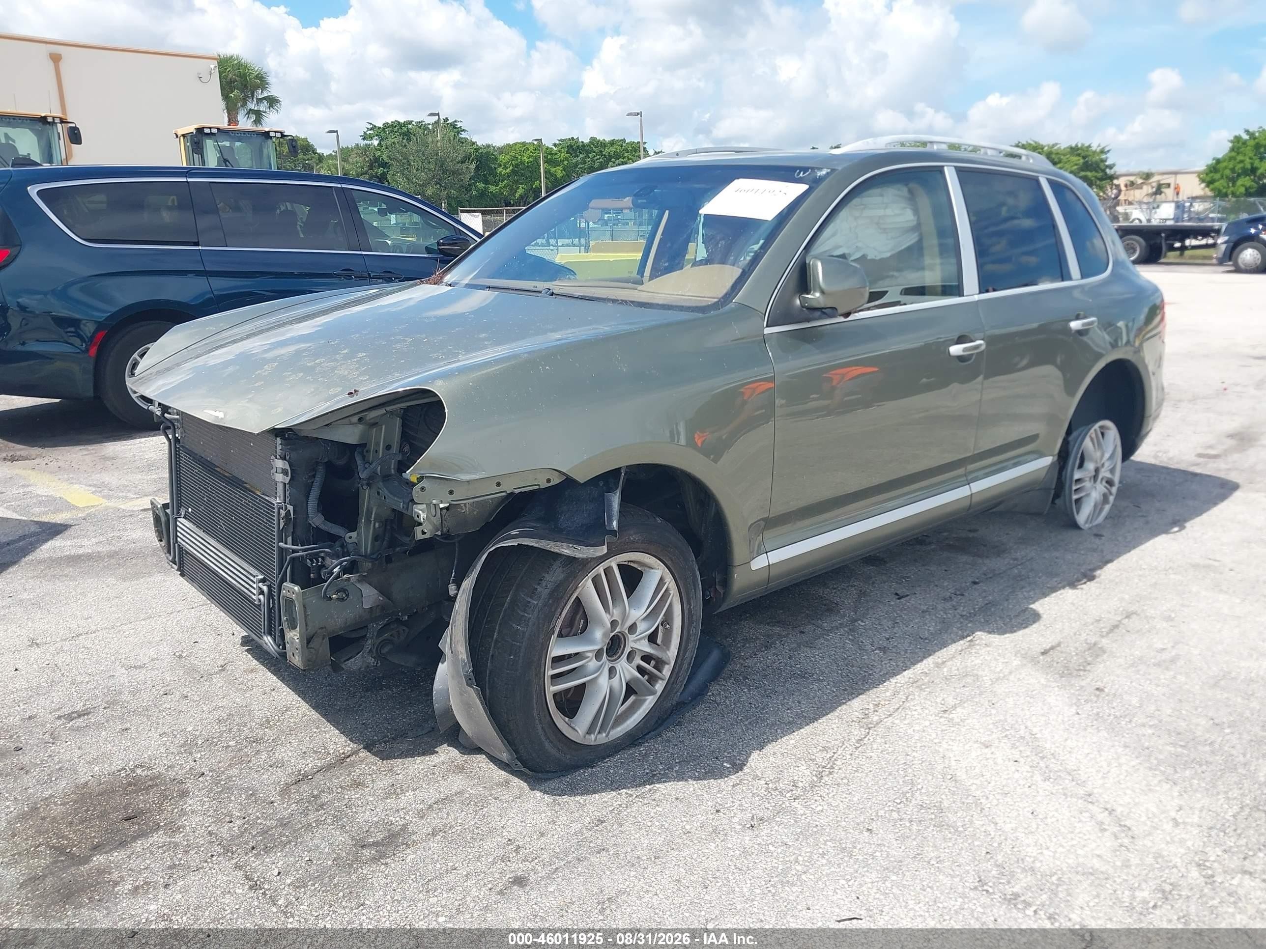 2009 Porsche Cayenne   Green vin: WP1AA29P29LA09791