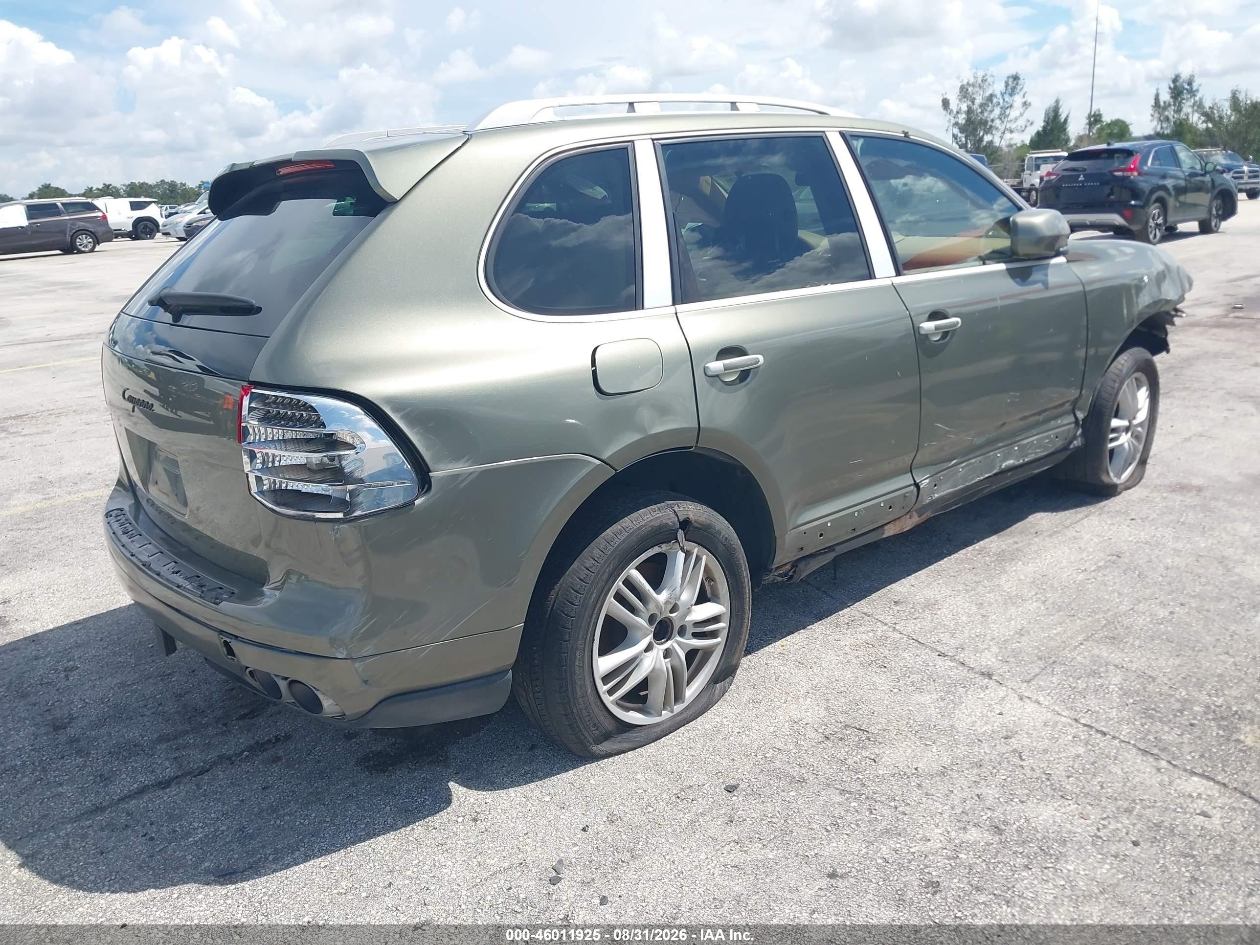 2009 Porsche Cayenne   Green vin: WP1AA29P29LA09791