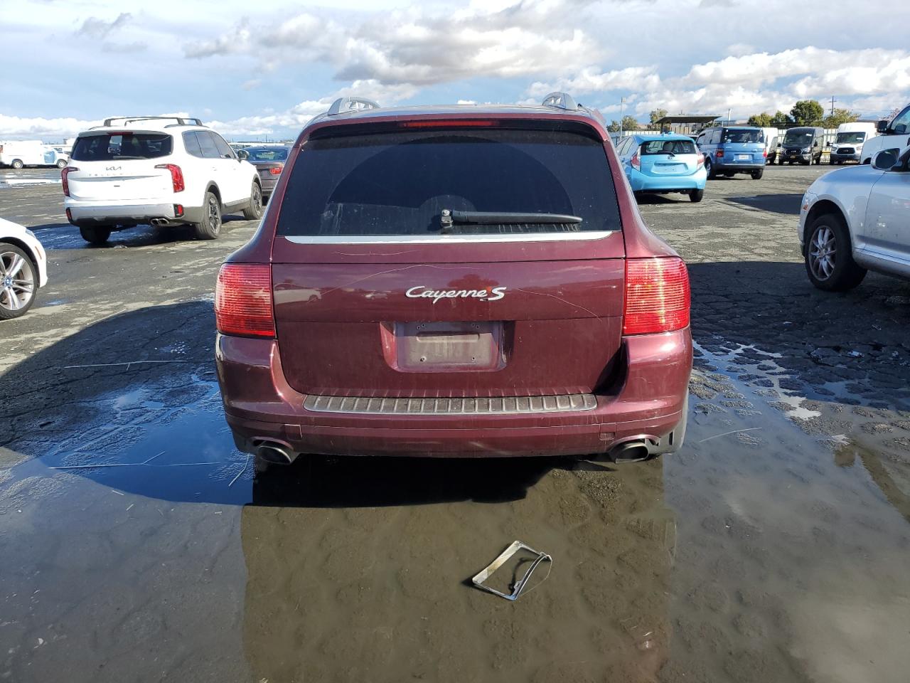 2005 Porsche Cayenne Purple vin: WP1AA29P35LA23242