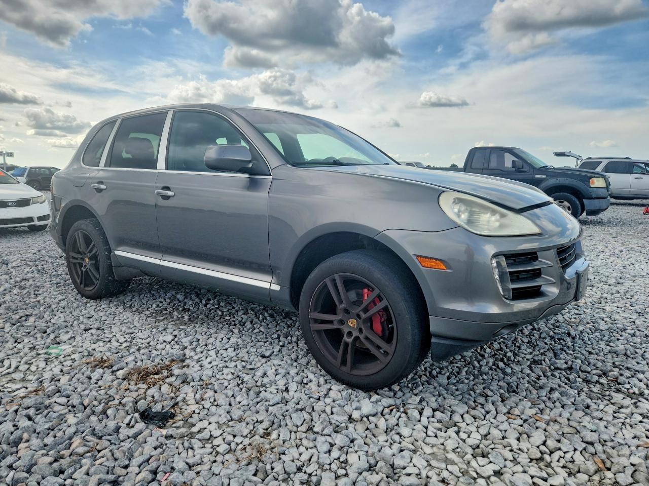 2008 Pors Cayenne Gray vin: WP1AA29P38LA04954