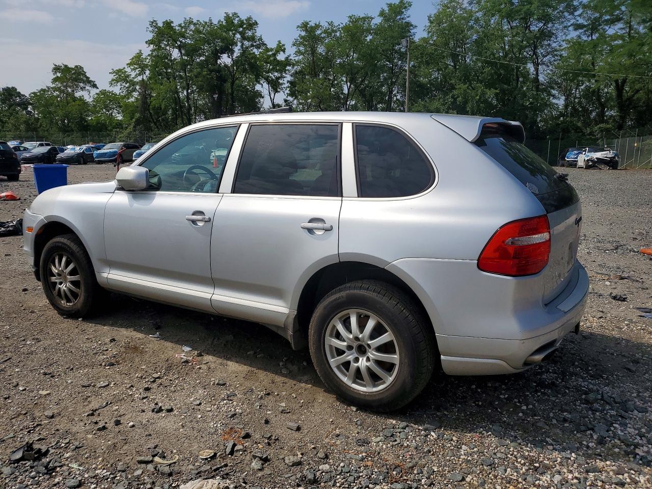 2008 Porsche Cayenne Silver vin: WP1AA29P38LA25643
