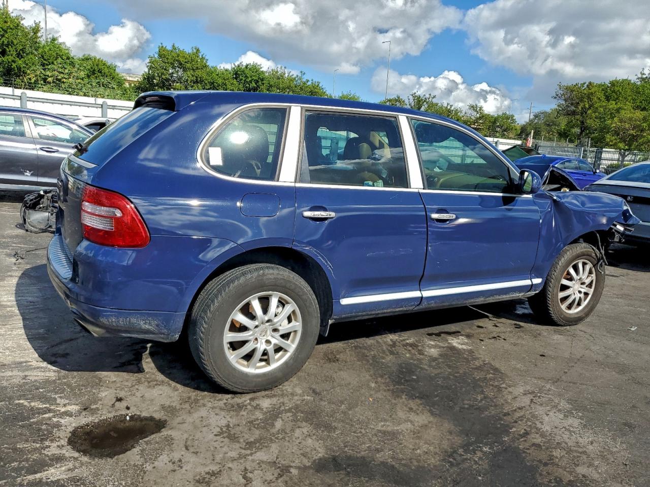 2006 Porsche Cayenne Blue vin: WP1AA29P46LA27592