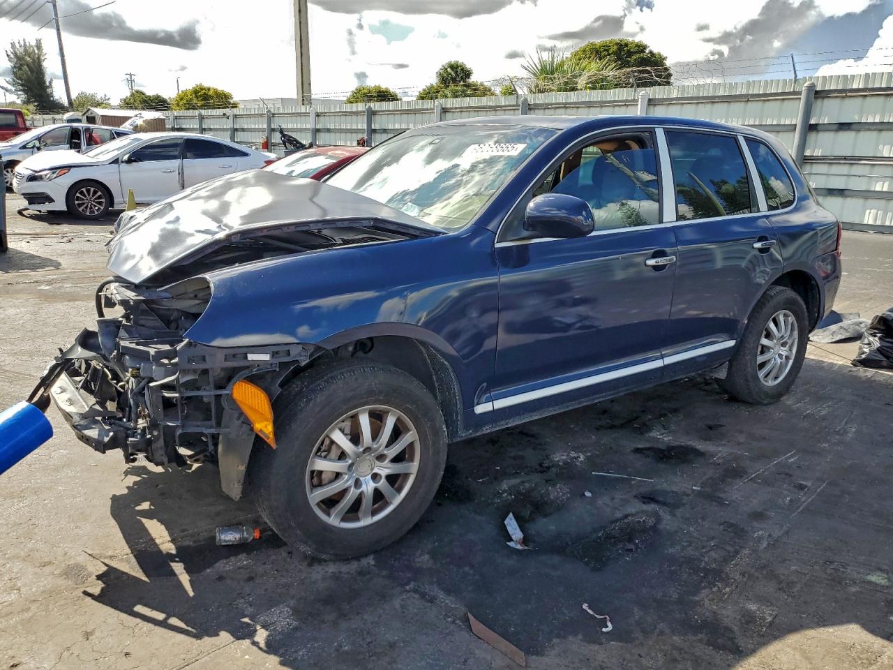 2006 Porsche Cayenne Blue vin: WP1AA29P46LA27592