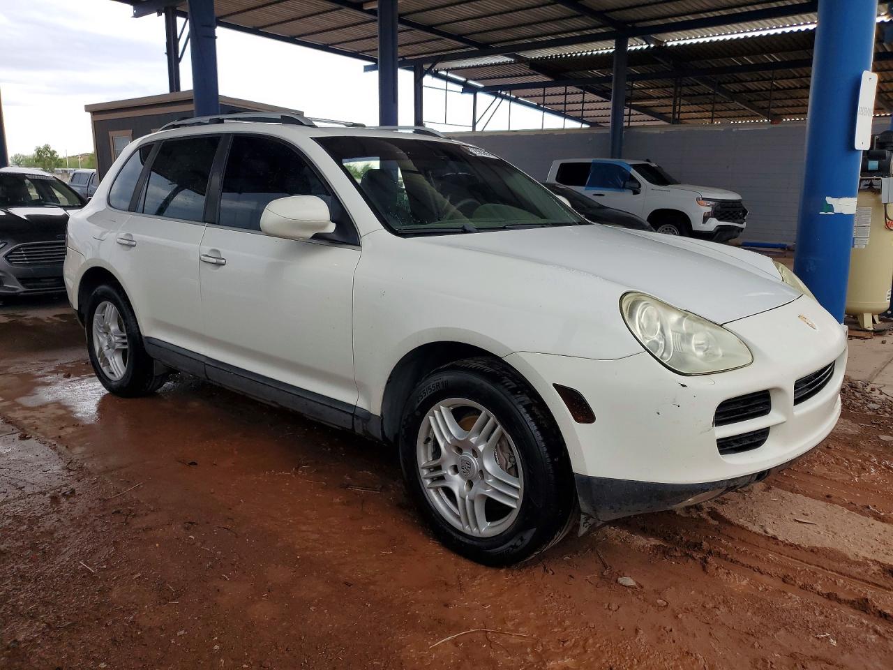 2004 Porsche Cayenne White vin: WP1AA29P54LA21751