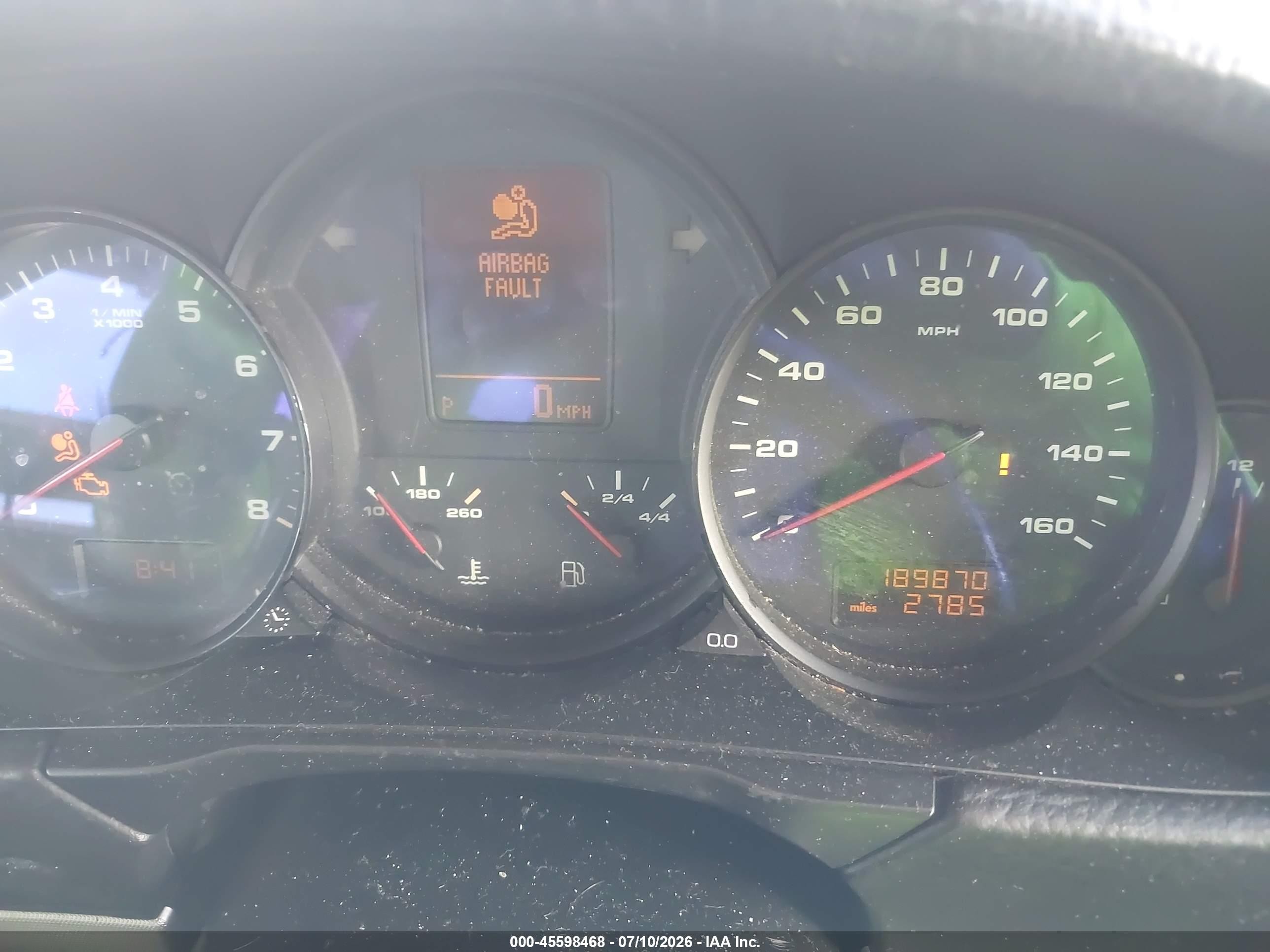 2004 Porsche Cayenne V6 Gray vin: WP1AA29P54LA23712