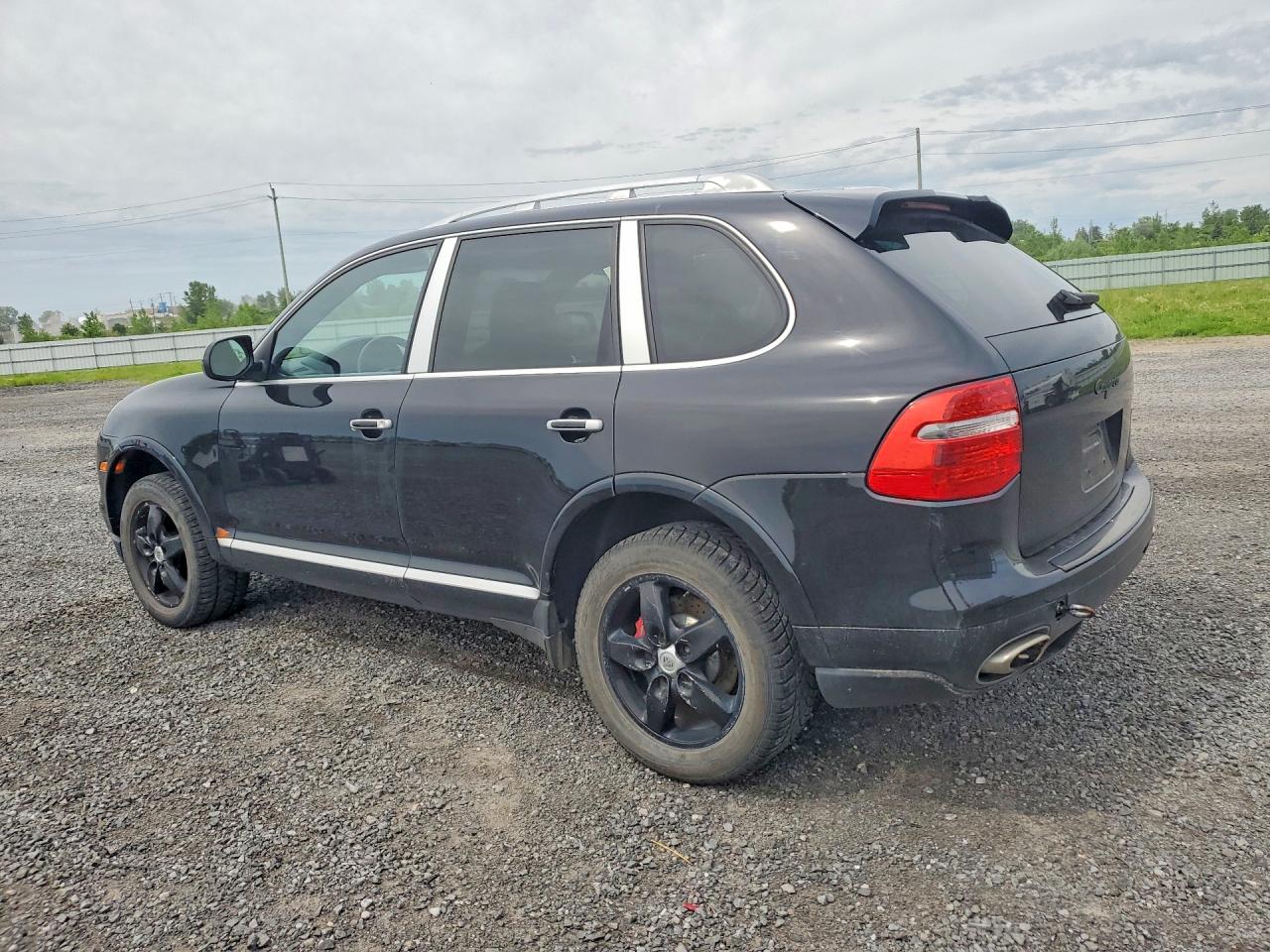 2008 Porsche Cayenne Black vin: WP1AA29P58LA05894