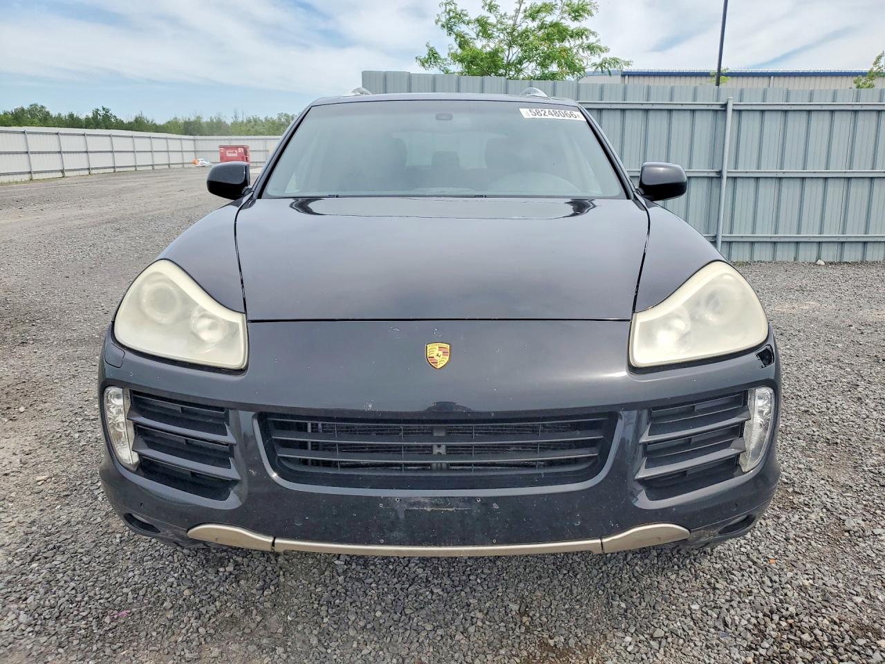 2008 Porsche Cayenne Black vin: WP1AA29P58LA05894