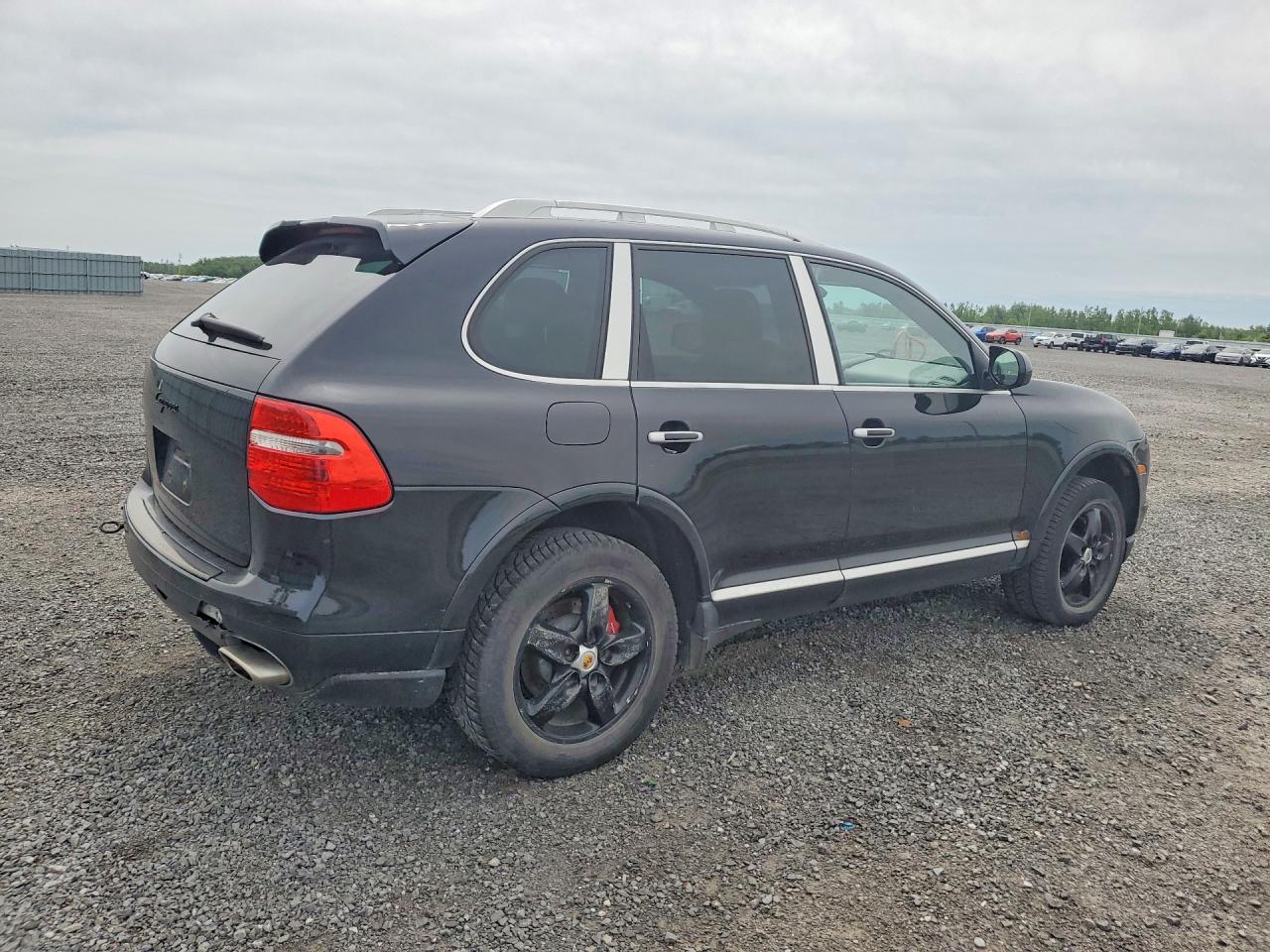 2008 Porsche Cayenne Black vin: WP1AA29P58LA05894