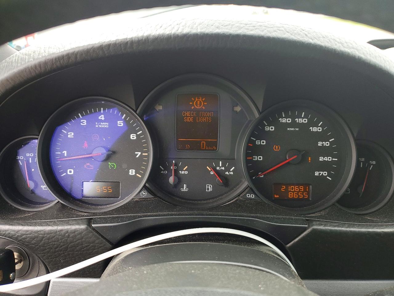 2008 Porsche Cayenne Black vin: WP1AA29P58LA05894