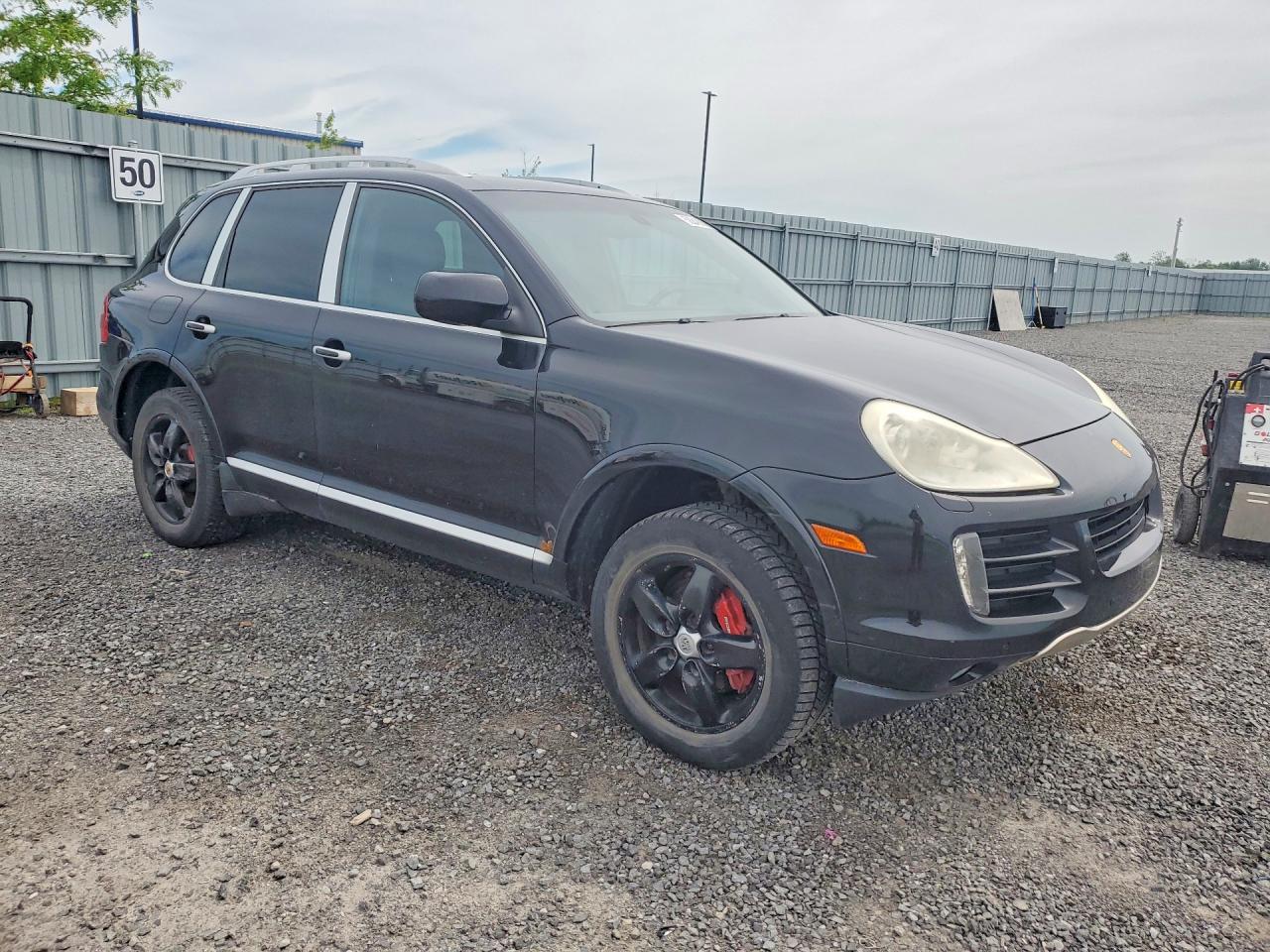 2008 Porsche Cayenne Black vin: WP1AA29P58LA05894