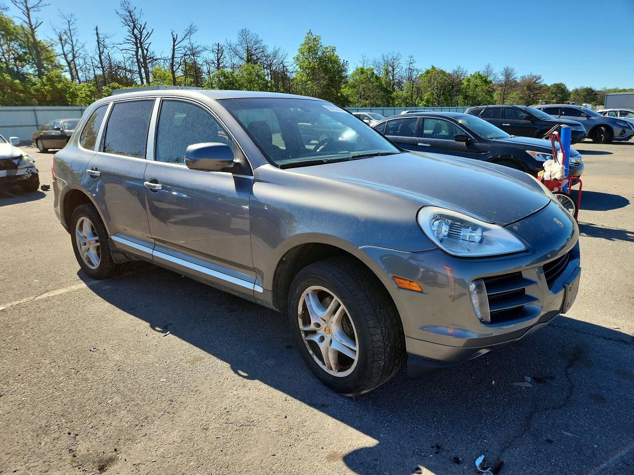 2008 Porsche Cayenne Gray vin: WP1AA29P58LA28897