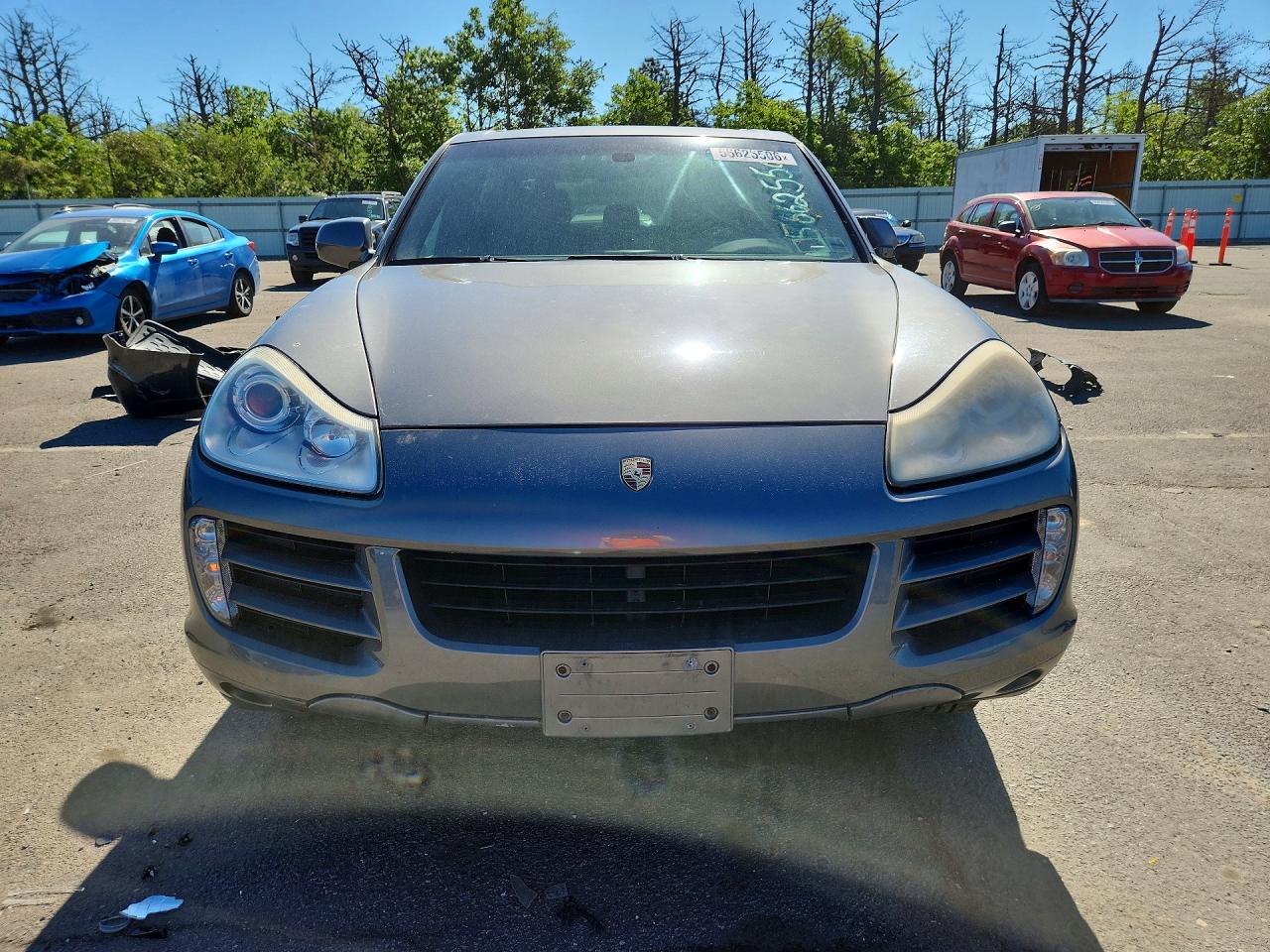 2008 Porsche Cayenne Gray vin: WP1AA29P58LA28897
