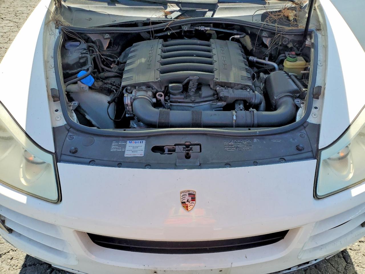 2009 Porsche Cayenne White vin: WP1AA29P59LA07629