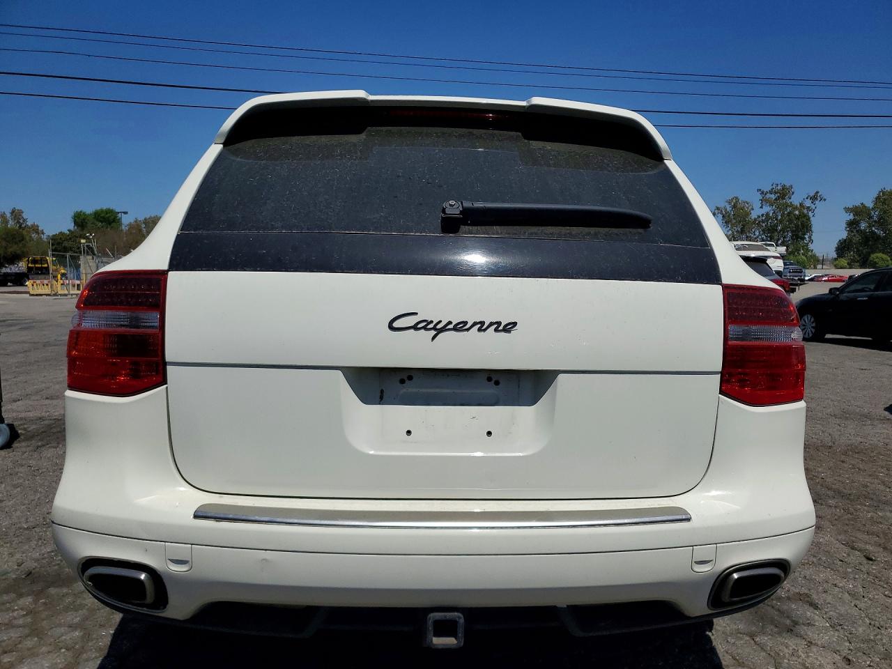 2009 Porsche Cayenne White vin: WP1AA29P59LA07629