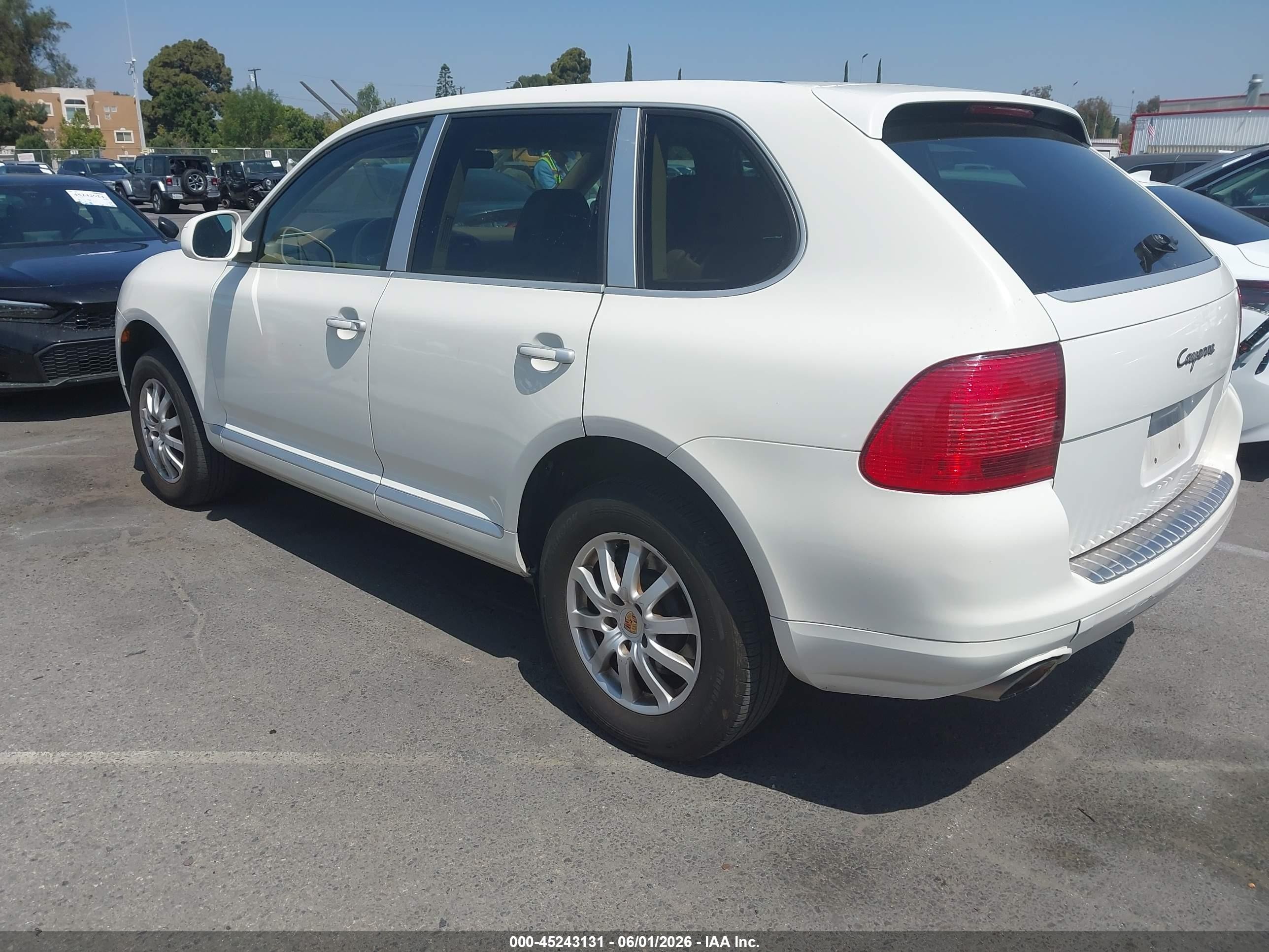 2006 Porsche Cayenne   White vin: WP1AA29P66LA22555