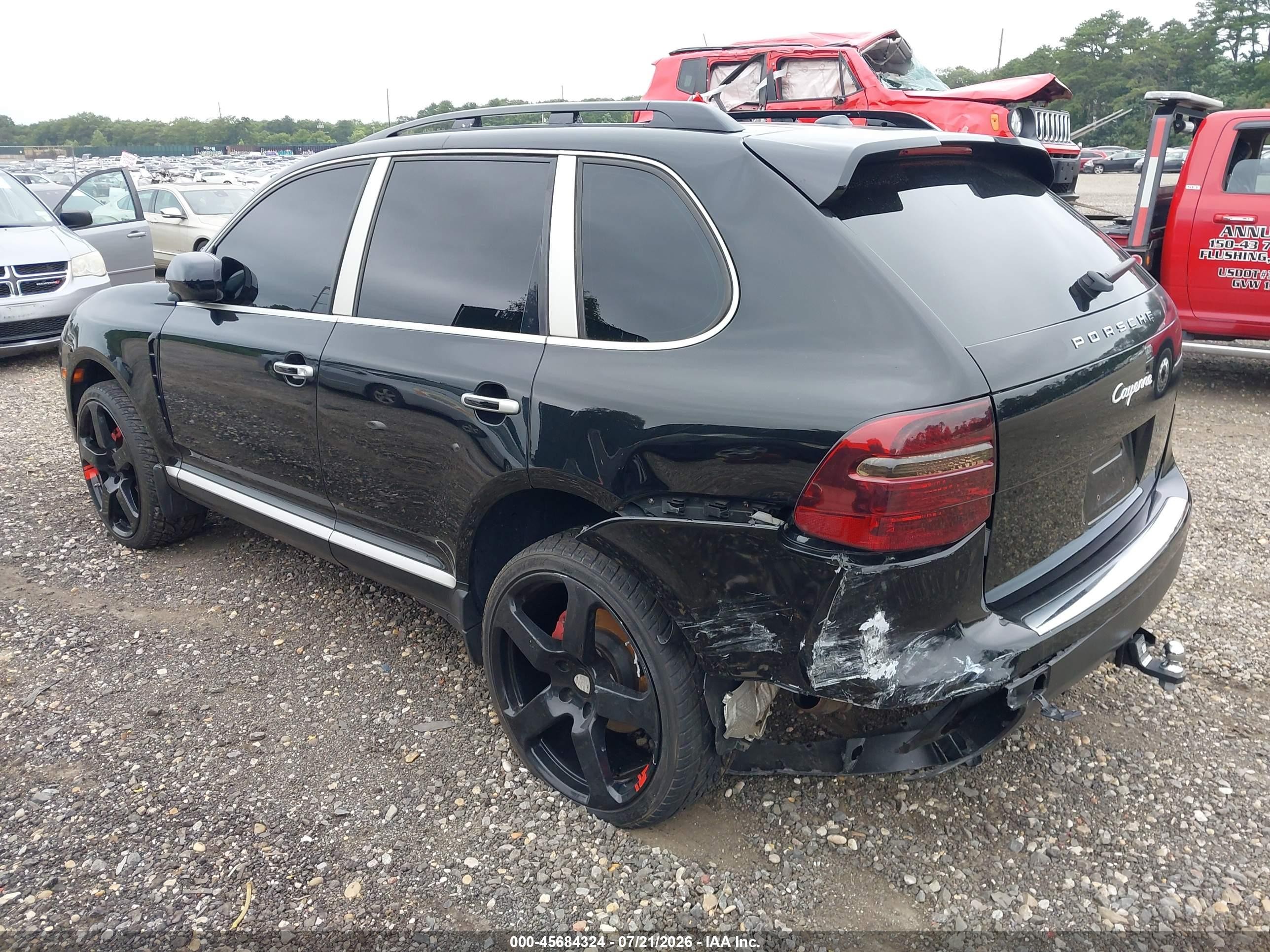 2008 Porsche Cayenne   Black vin: WP1AA29P68LA22574