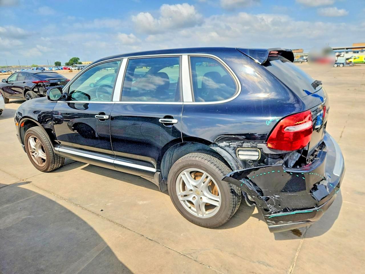 2008 Porsche Cayenne Black vin: WP1AA29P68LA24793