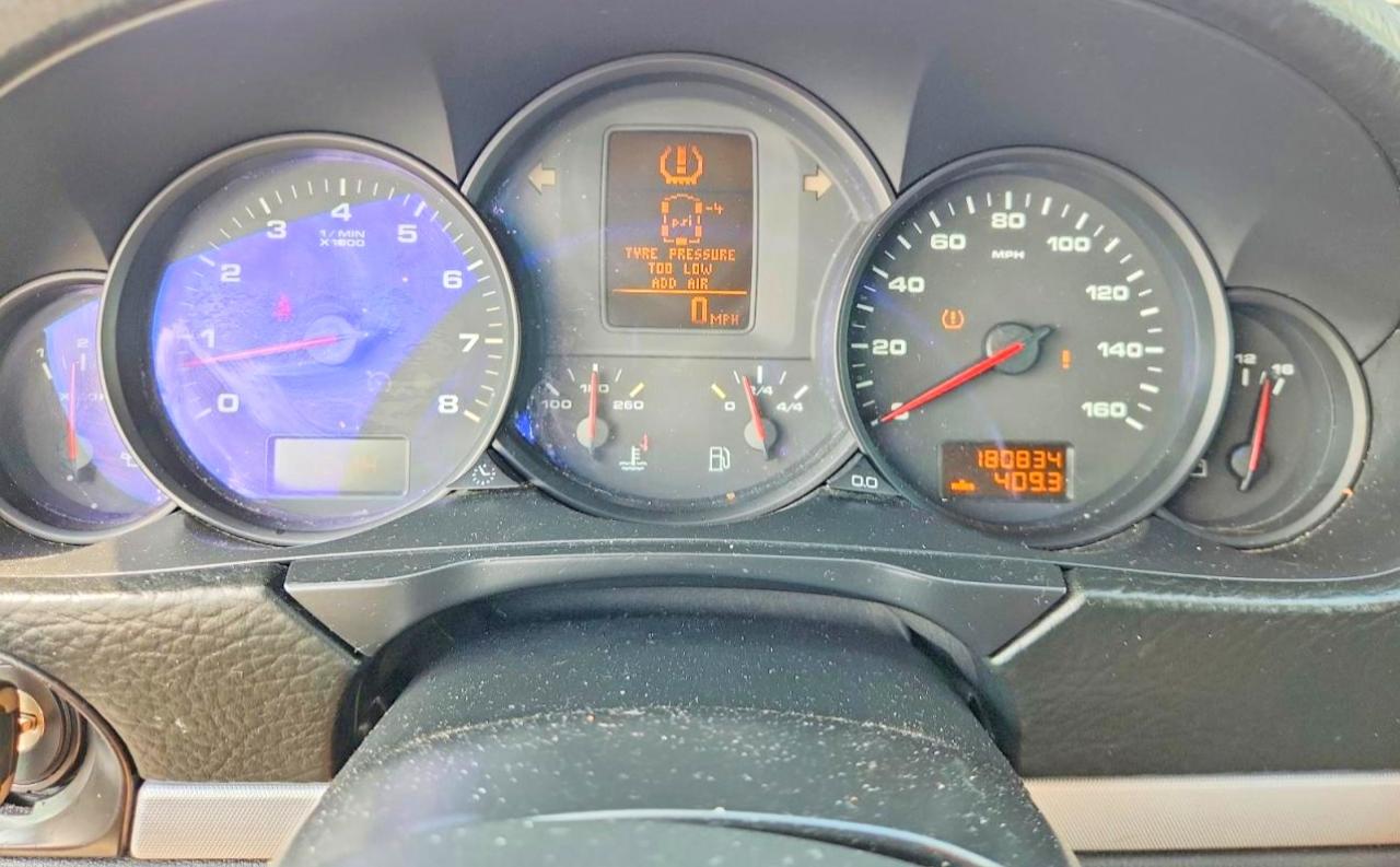 2008 Porsche Cayenne Black vin: WP1AA29P68LA24793