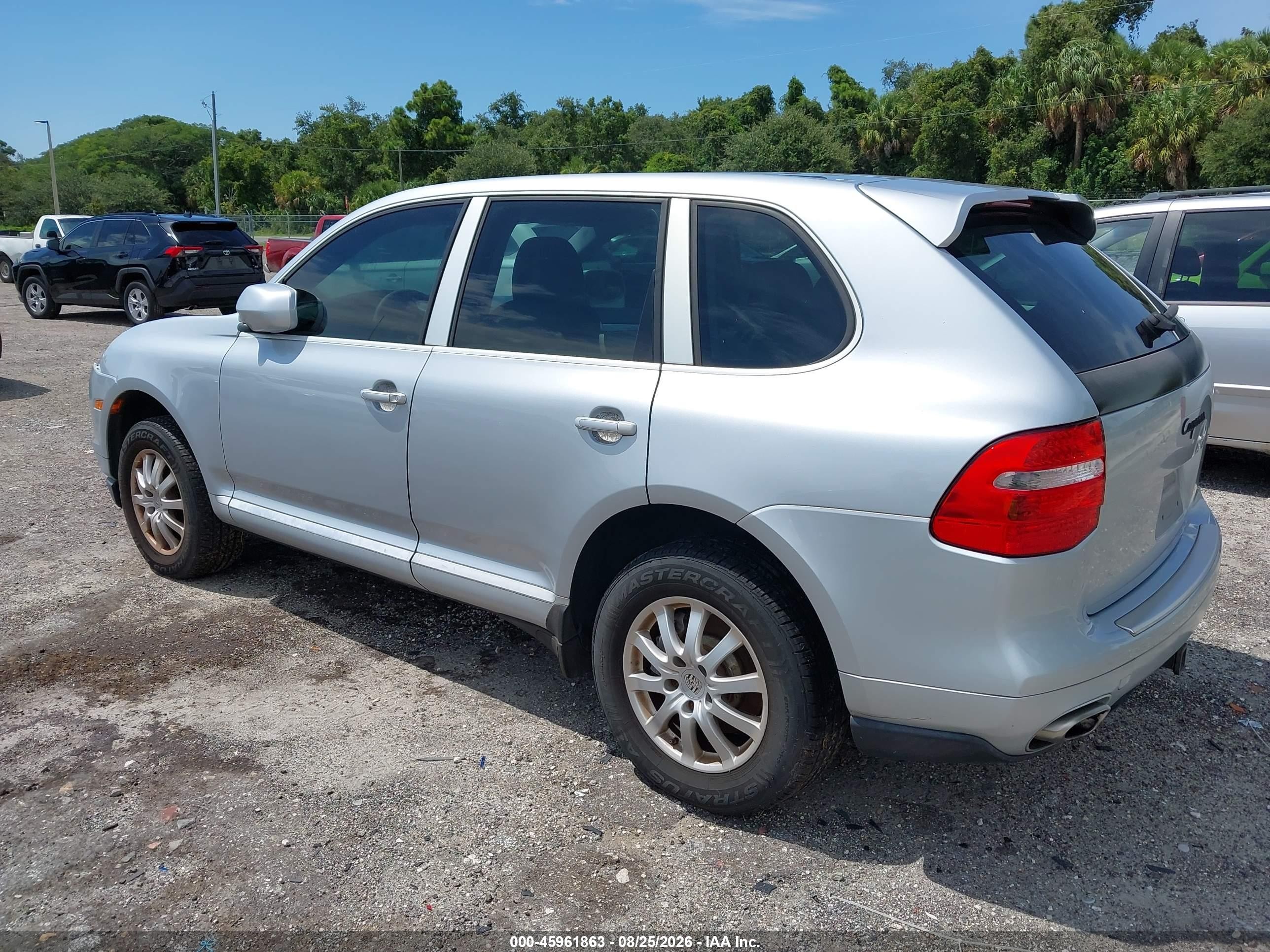 2008 Porsche Cayenne   Light Blue vin: WP1AA29P78LA07727