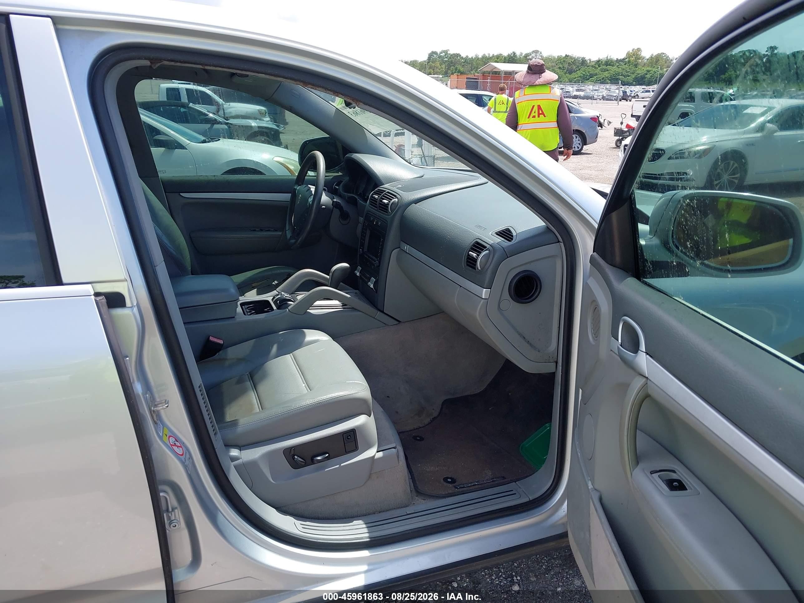2008 Porsche Cayenne   Light Blue vin: WP1AA29P78LA07727