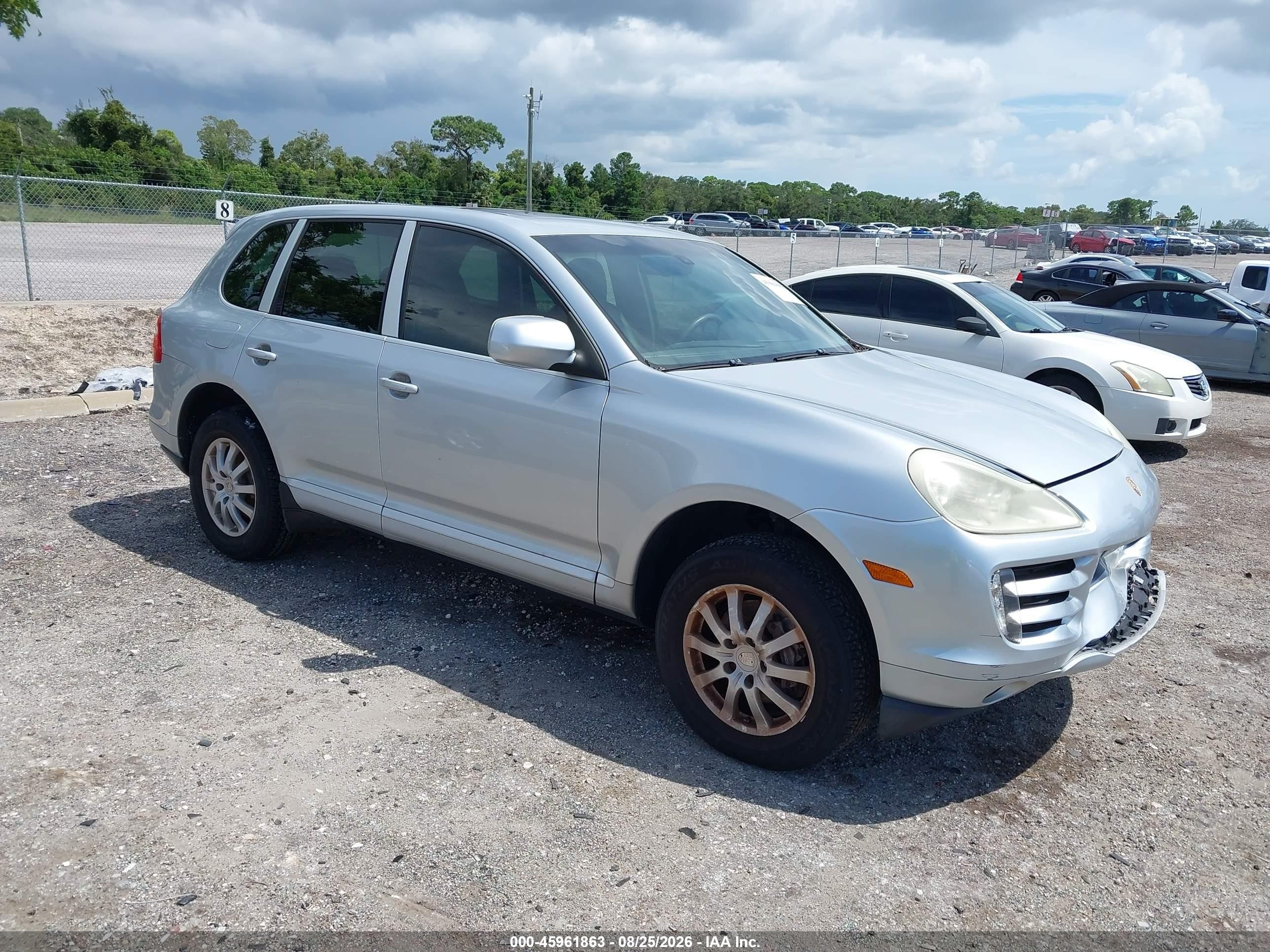 2008 Porsche Cayenne   Light Blue vin: WP1AA29P78LA07727