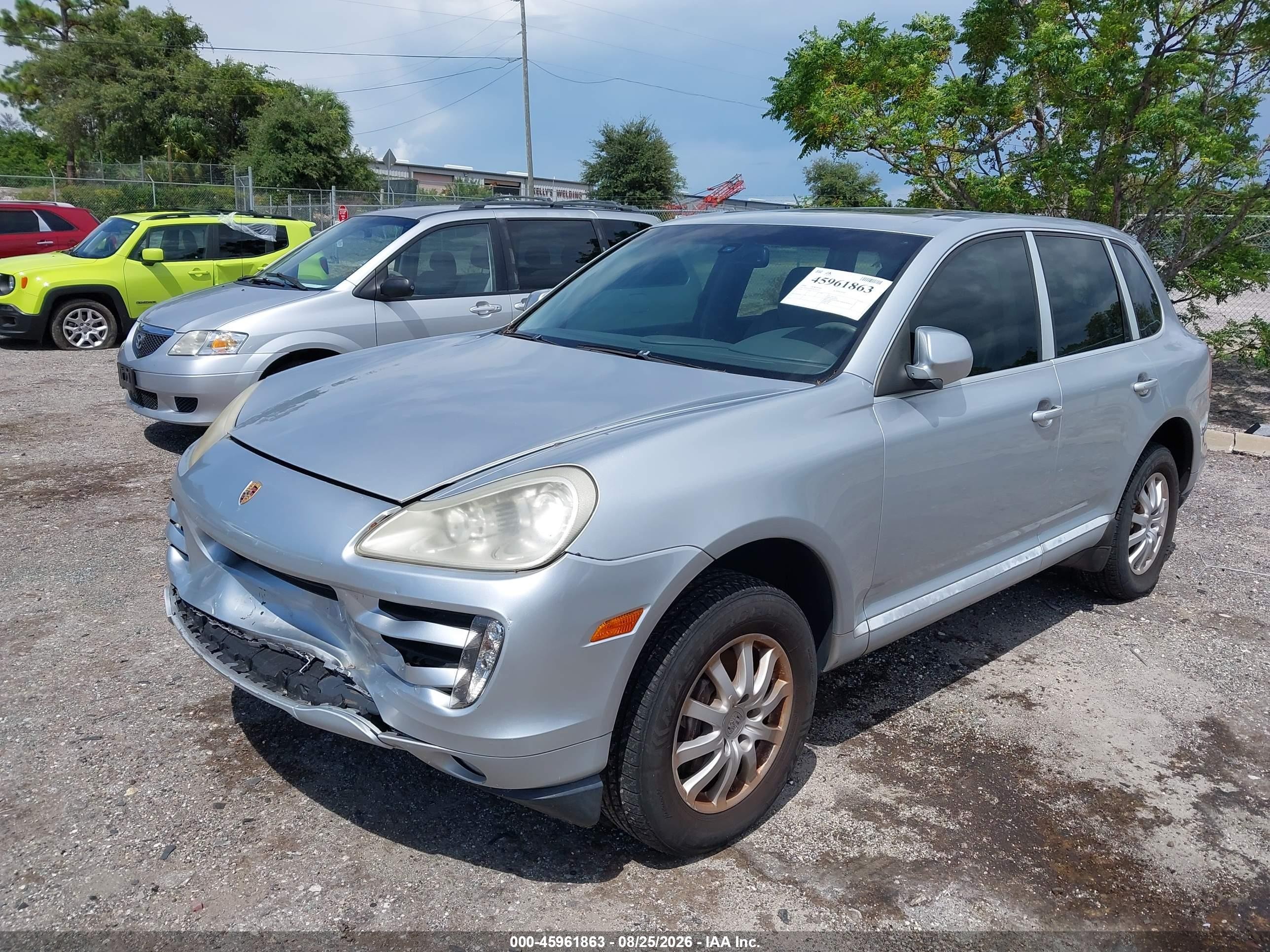 2008 Porsche Cayenne   Light Blue vin: WP1AA29P78LA07727