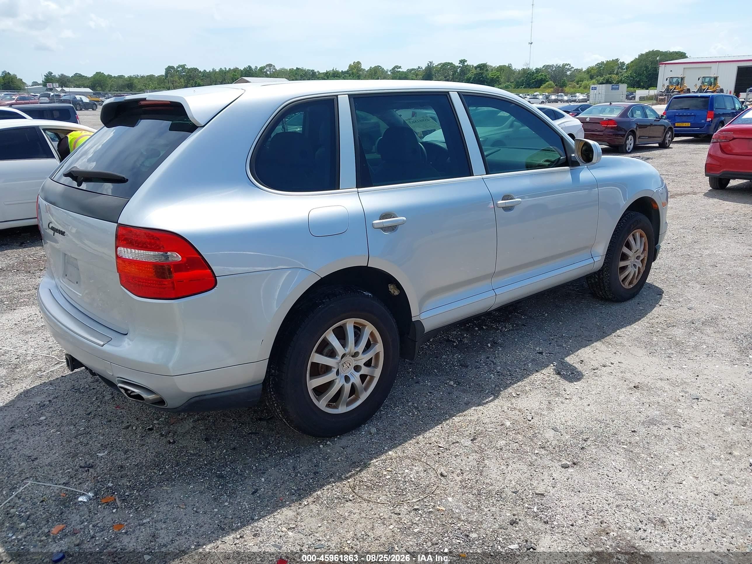 2008 Porsche Cayenne   Light Blue vin: WP1AA29P78LA07727