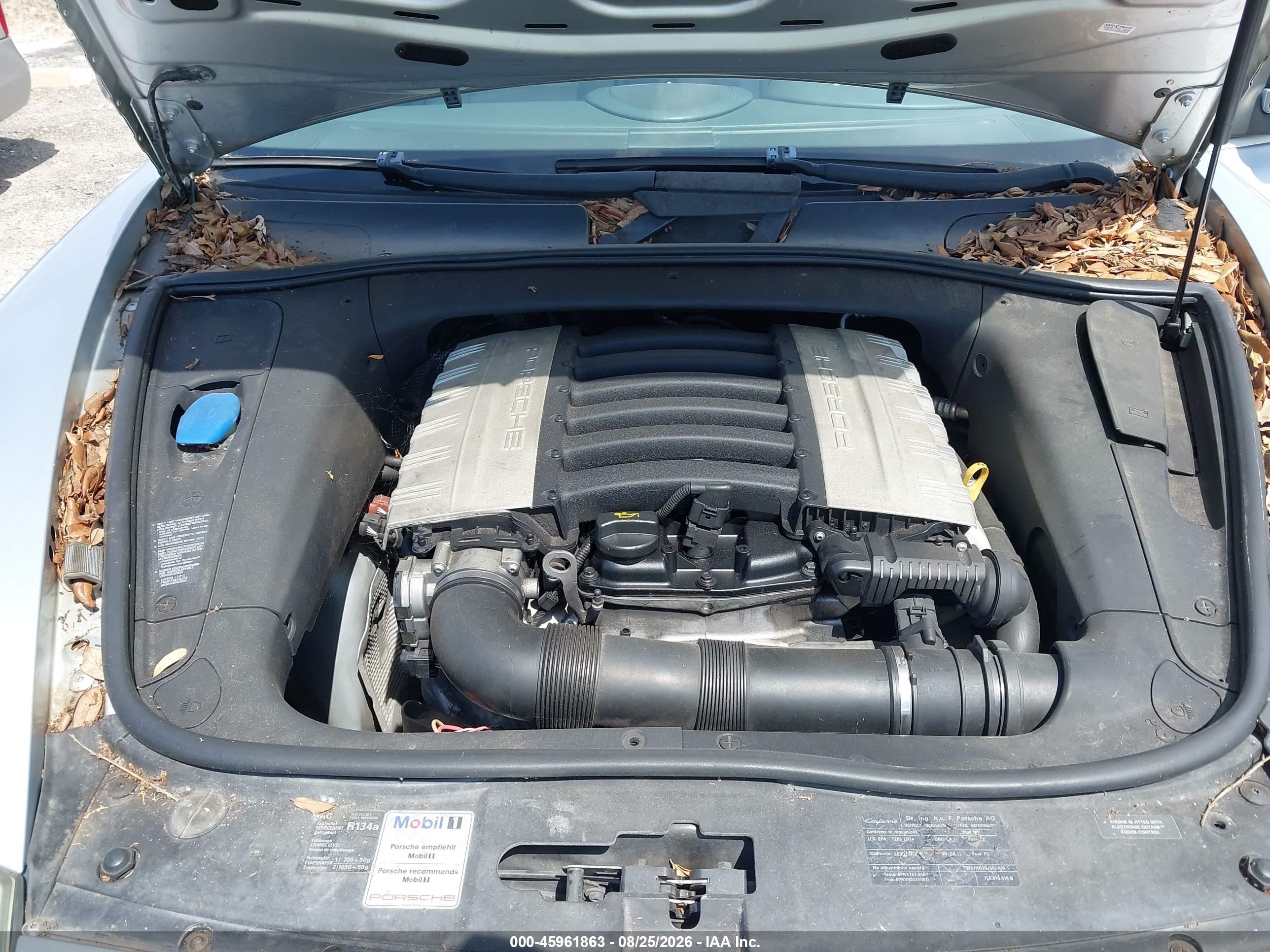 2008 Porsche Cayenne   Light Blue vin: WP1AA29P78LA07727