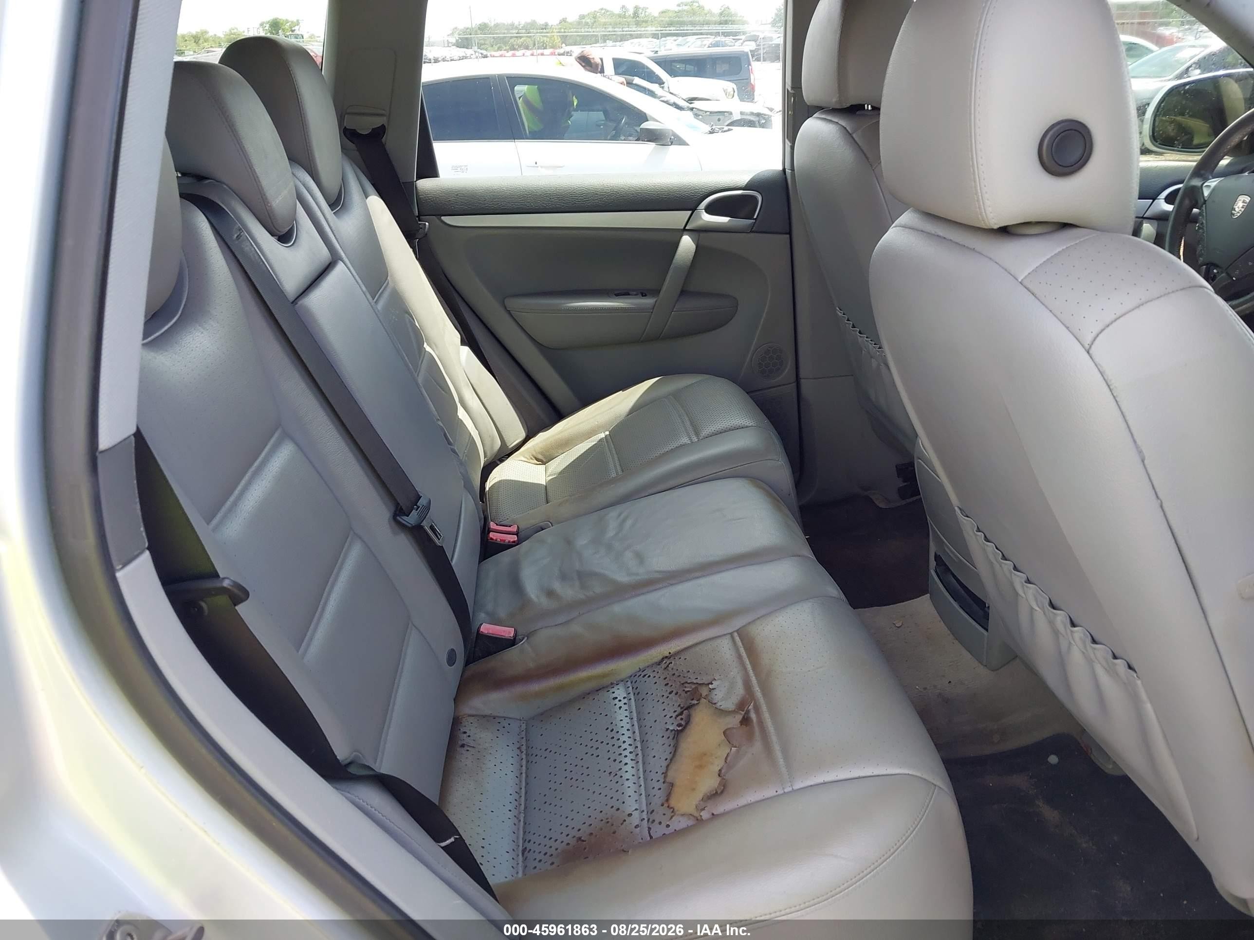 2008 Porsche Cayenne   Light Blue vin: WP1AA29P78LA07727
