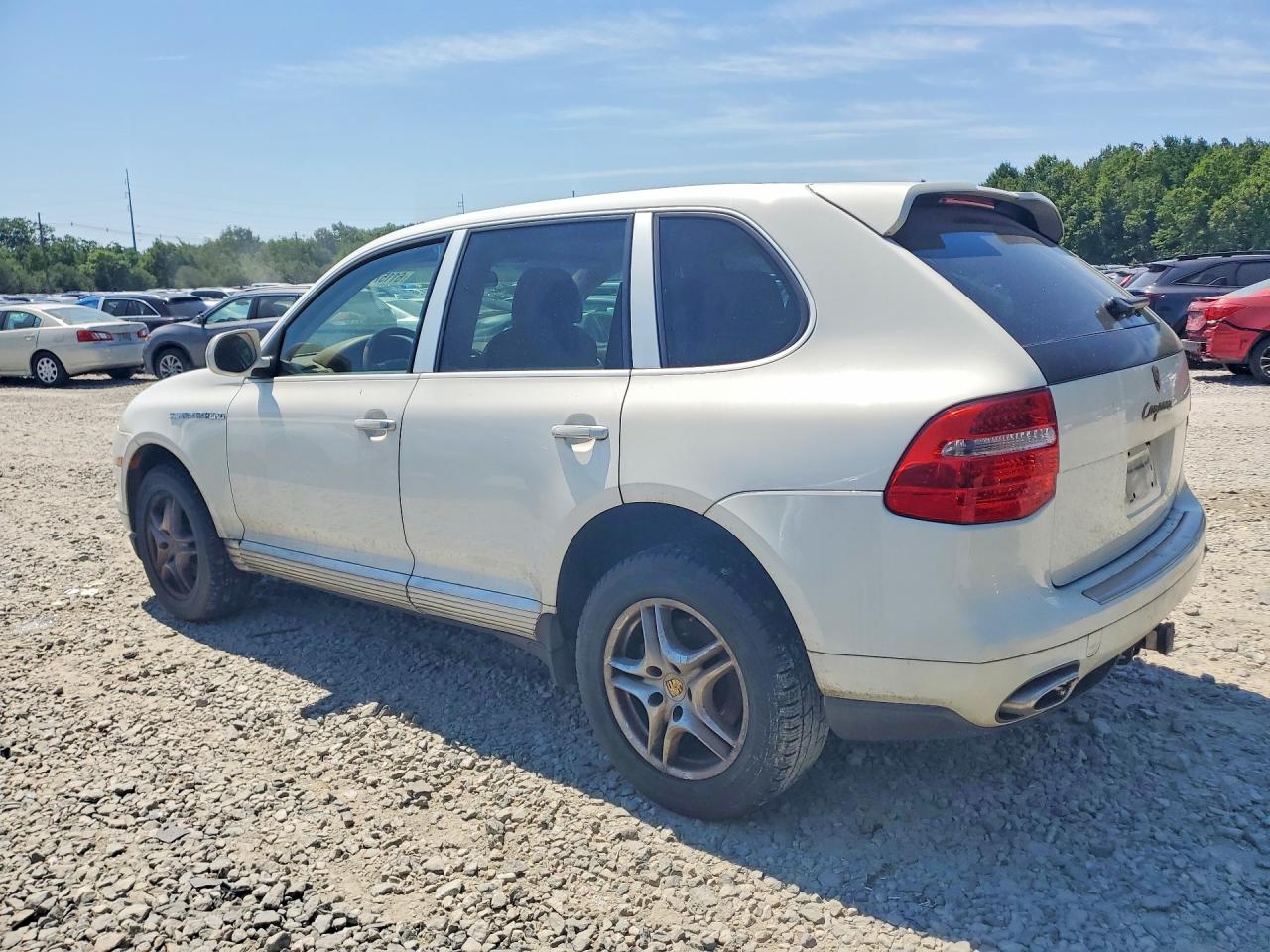 2008 Porsche Cayenne White vin: WP1AA29P78LA20557
