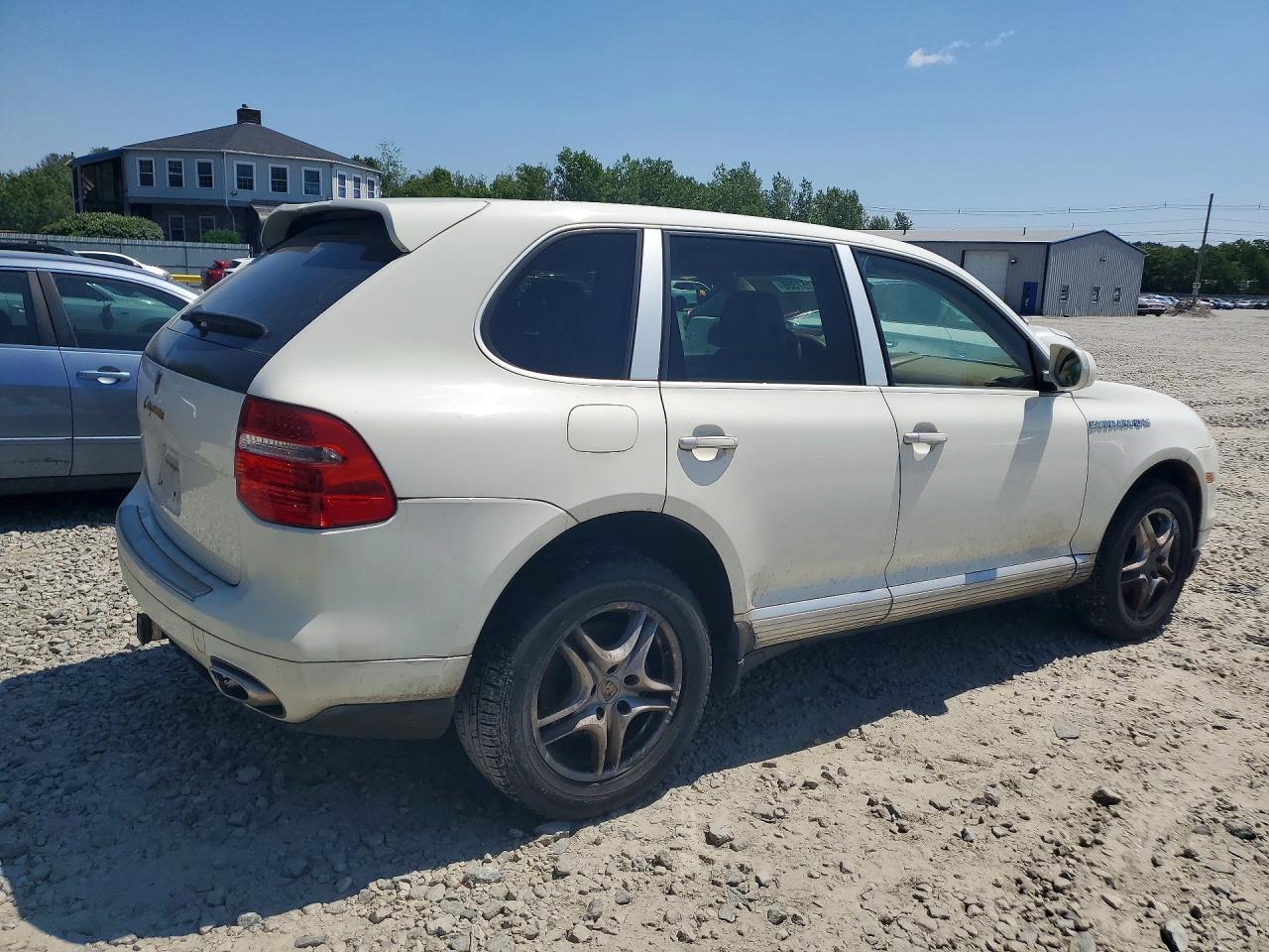 2008 Porsche Cayenne White vin: WP1AA29P78LA20557
