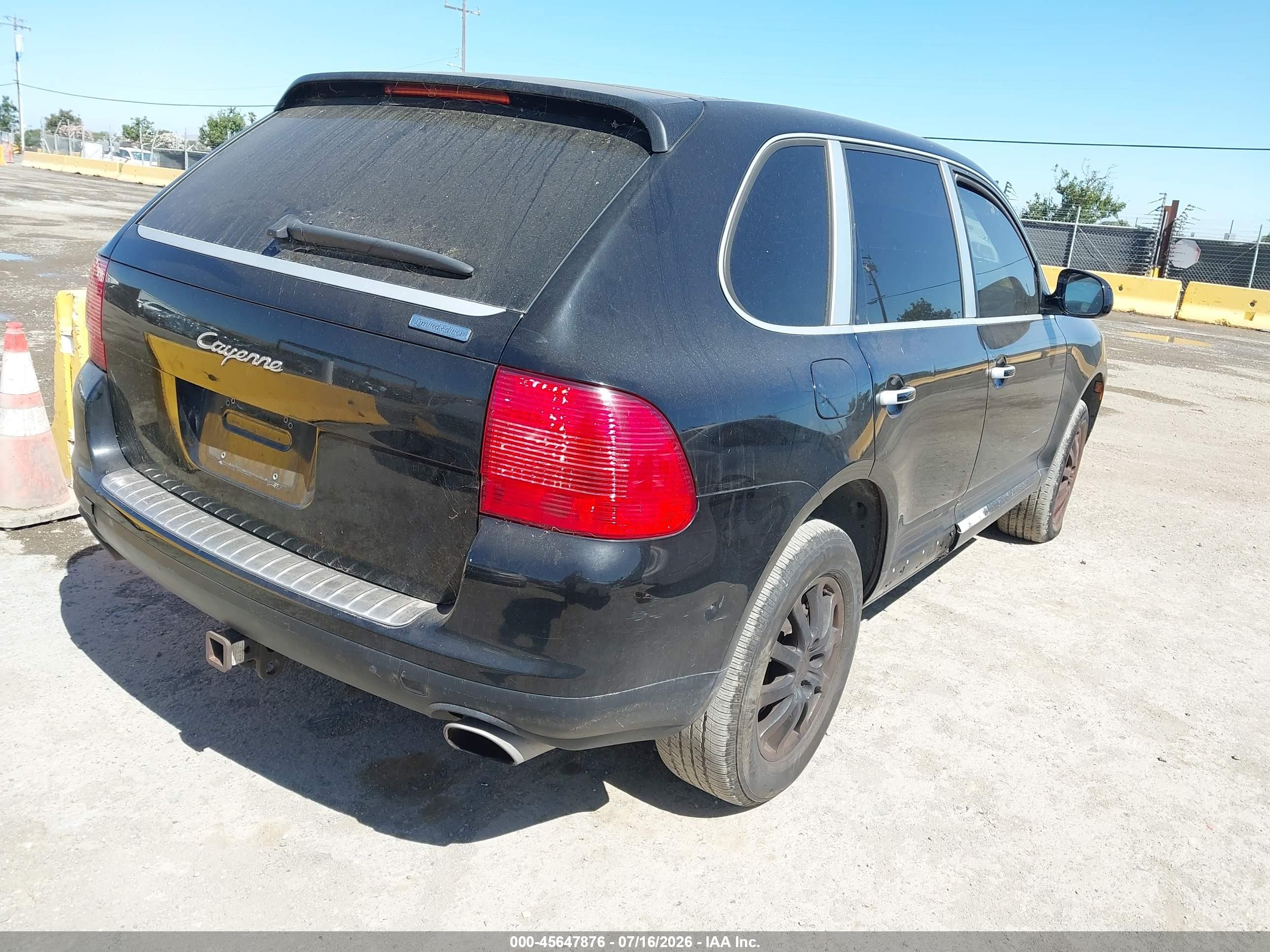 2006 Porsche Cayenne   Black vin: WP1AA29P86LA22069