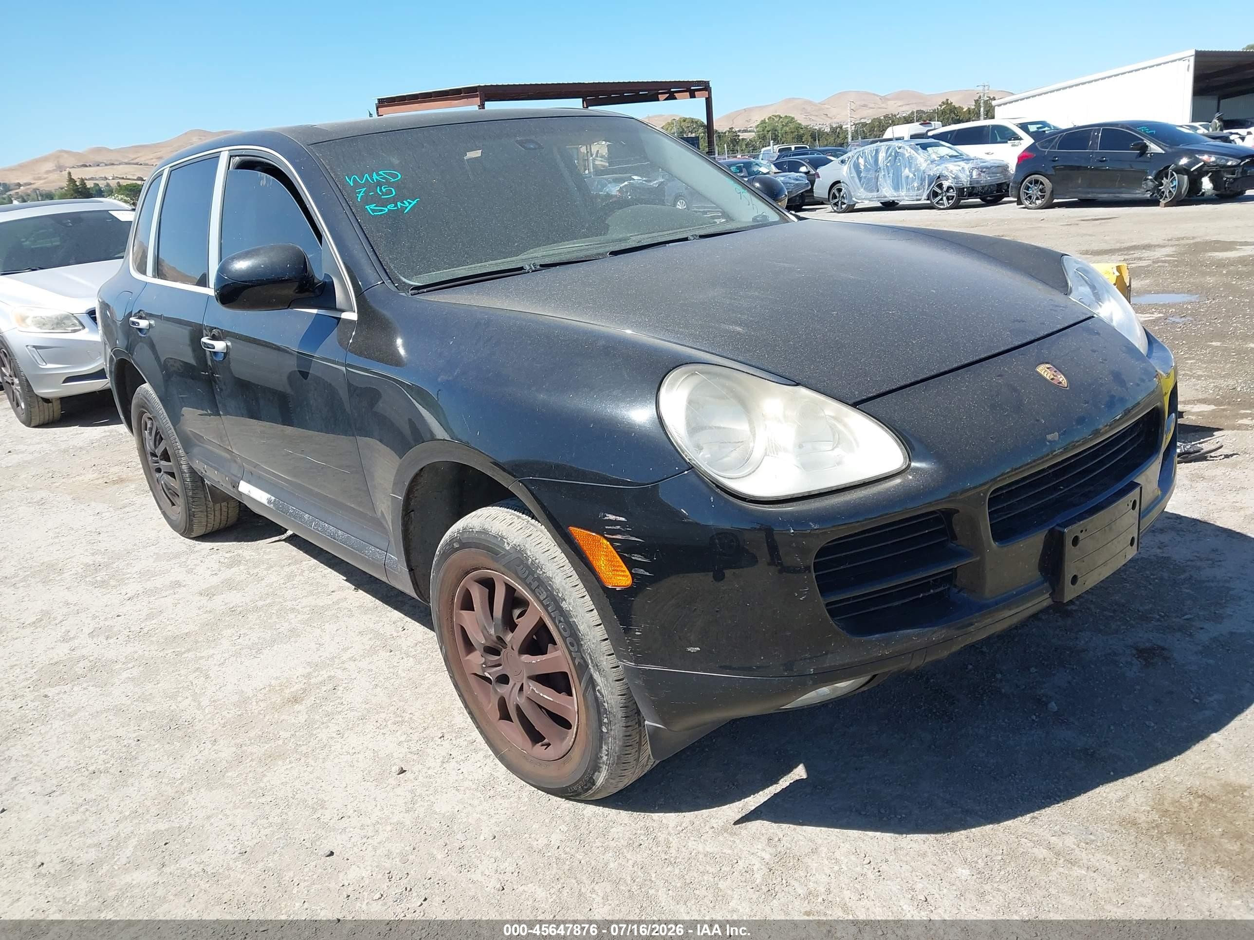 2006 Porsche Cayenne   Black vin: WP1AA29P86LA22069