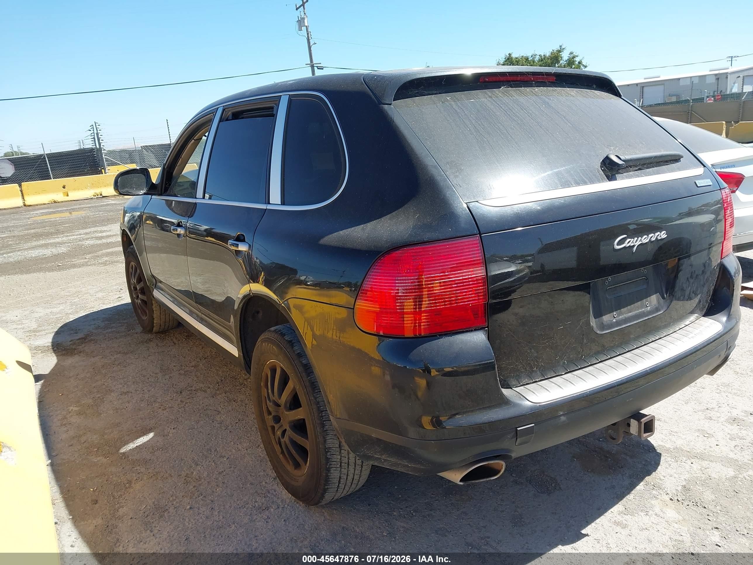 2006 Porsche Cayenne   Black vin: WP1AA29P86LA22069