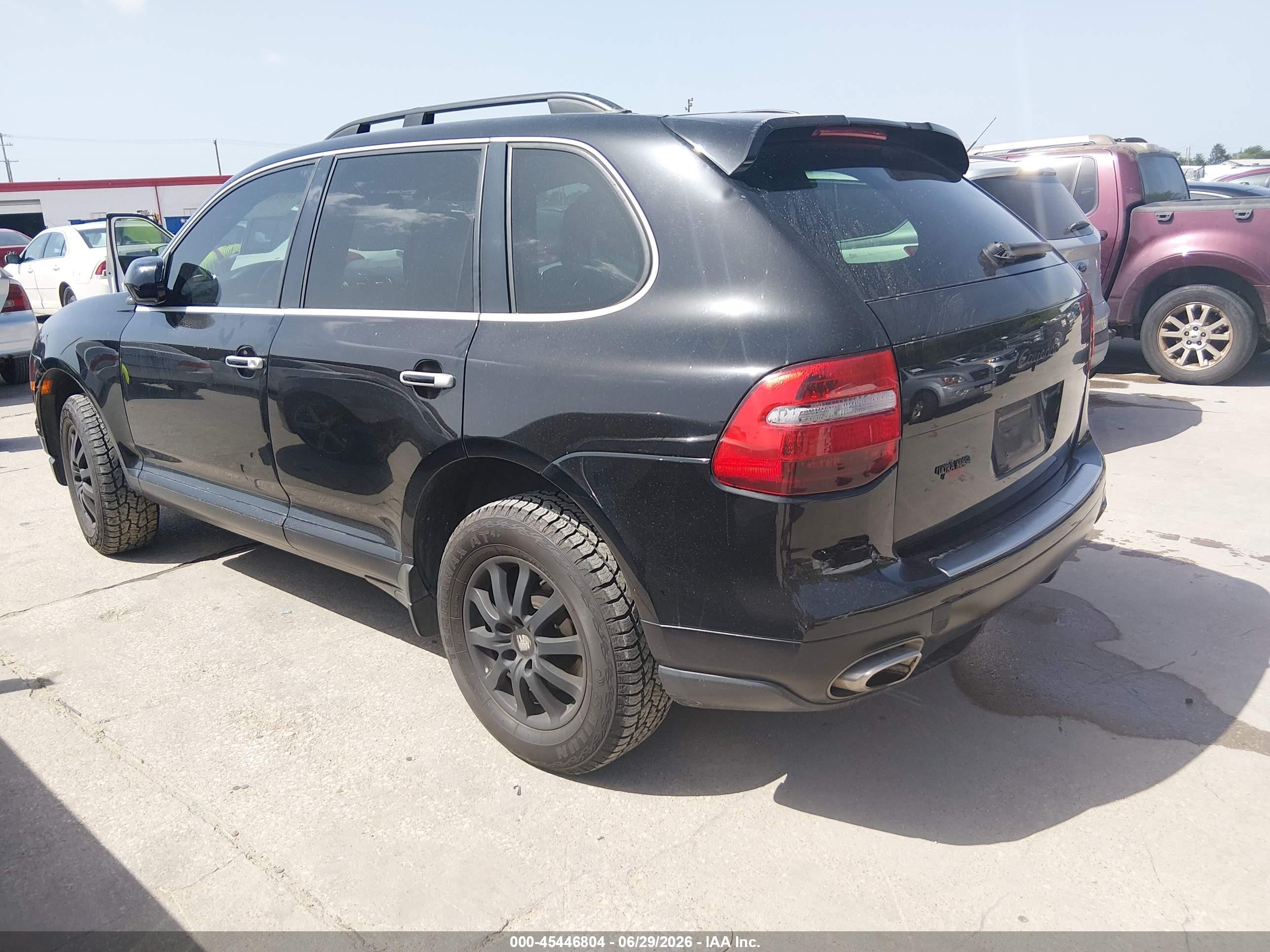 2008 Porsche Cayenne   Black vin: WP1AA29P88LA06201