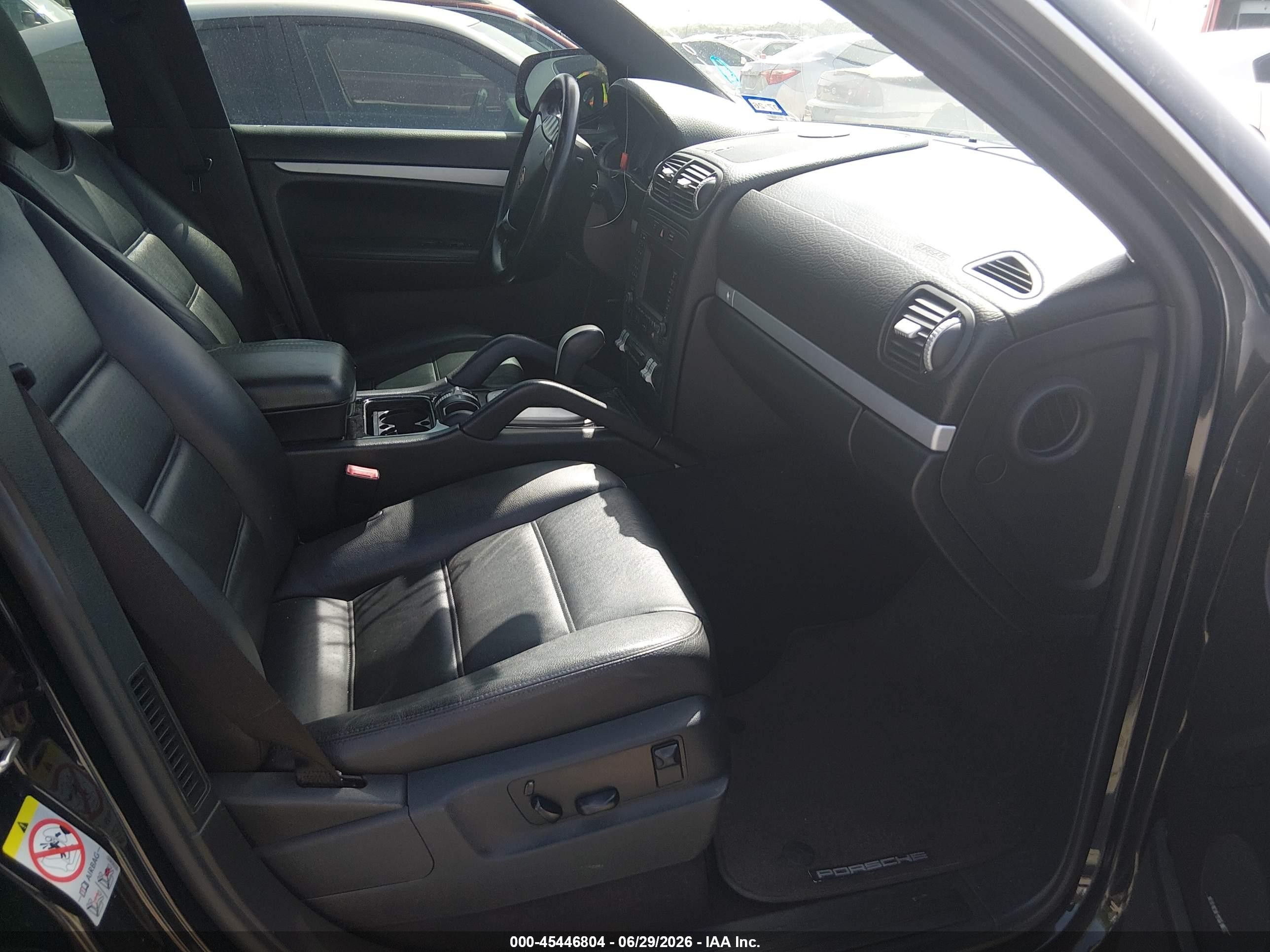 2008 Porsche Cayenne   Black vin: WP1AA29P88LA06201