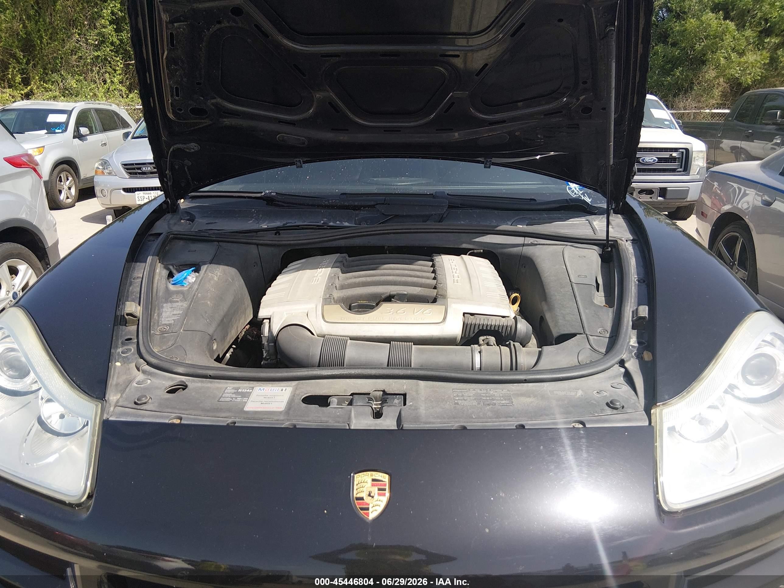 2008 Porsche Cayenne   Black vin: WP1AA29P88LA06201