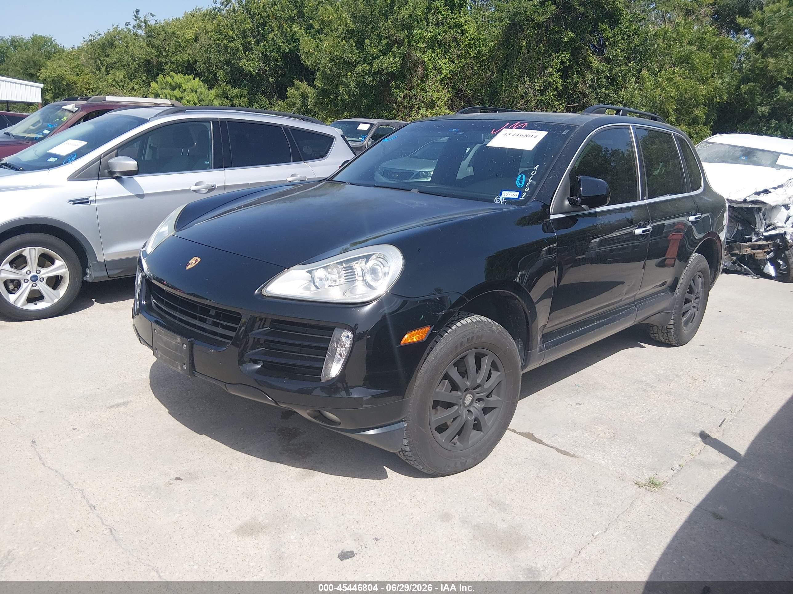 2008 Porsche Cayenne   Black vin: WP1AA29P88LA06201