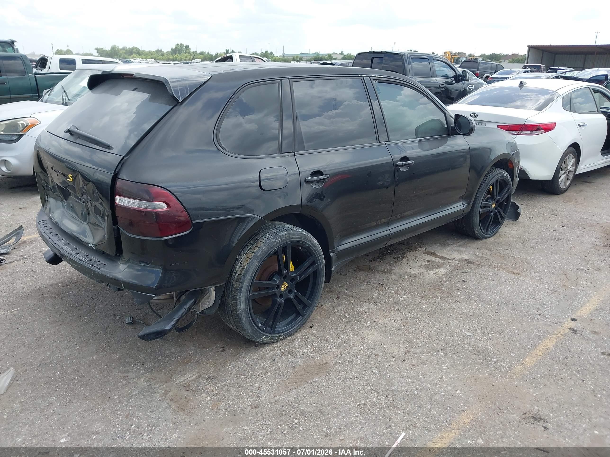2008 Porsche Cayenne   Black vin: WP1AA29P88LA14959