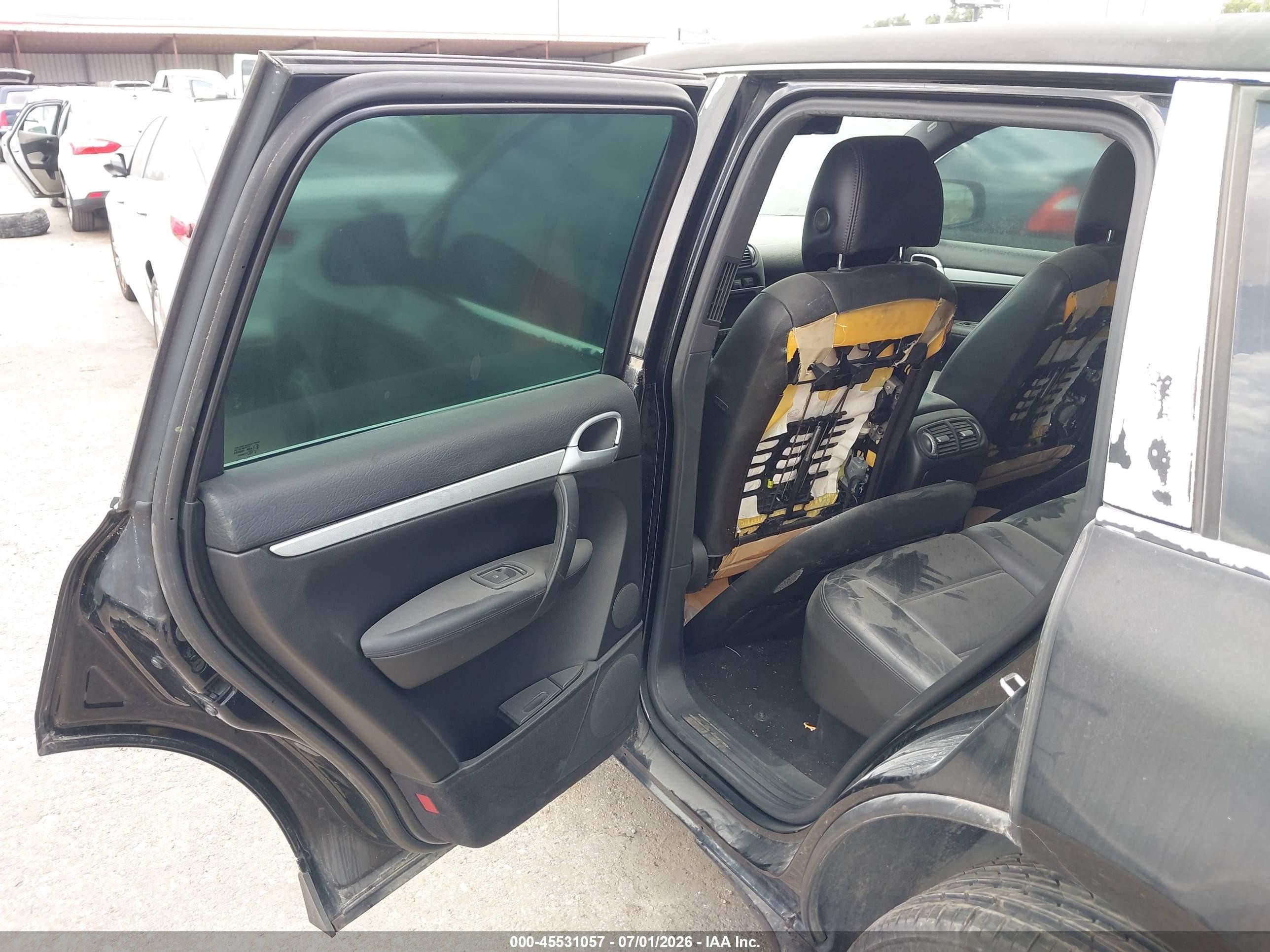 2008 Porsche Cayenne   Black vin: WP1AA29P88LA14959